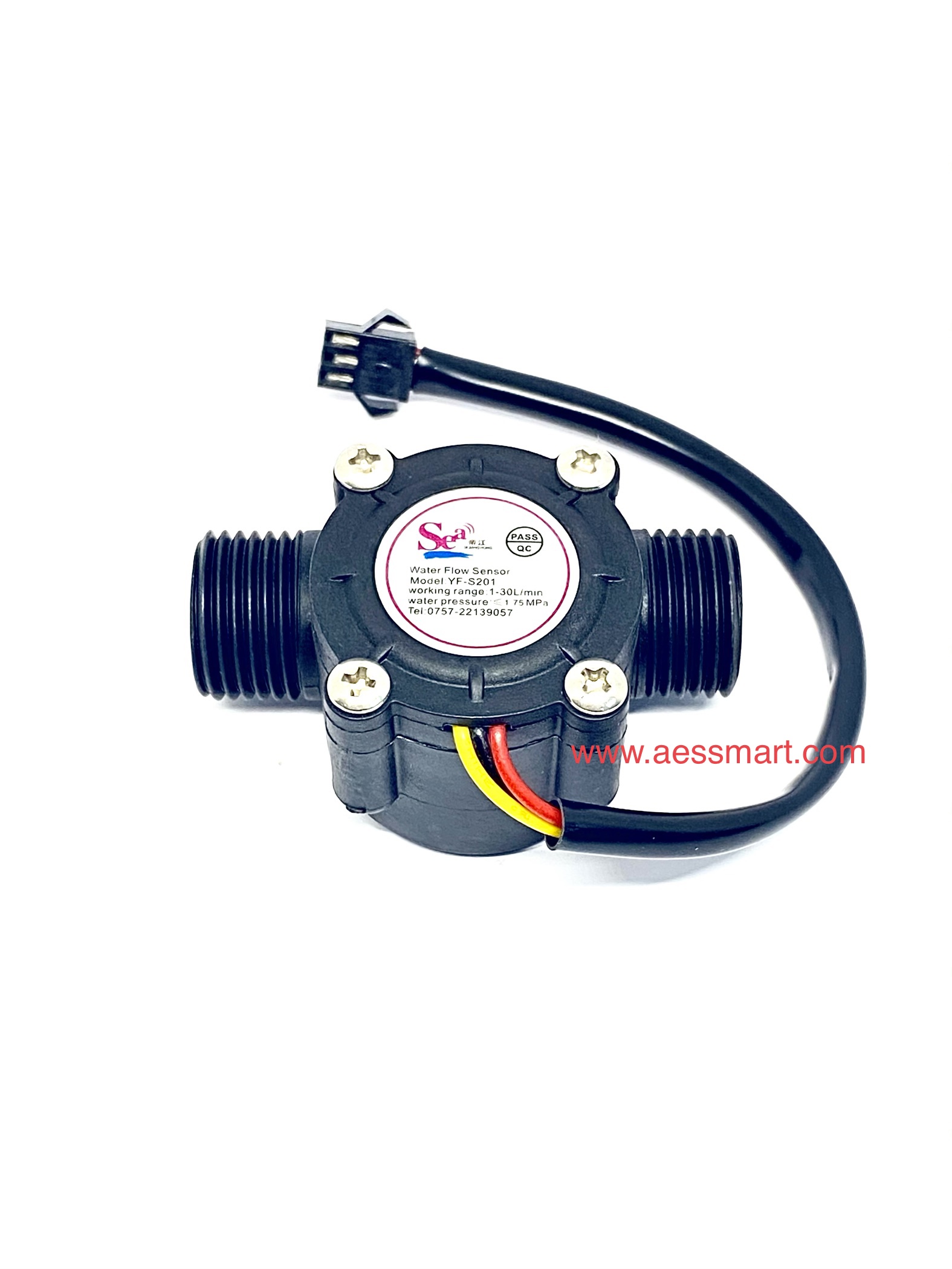S367 : Water Flow Sensor Flowmeter Hall Water control 1-30L/min 2.0MPa
