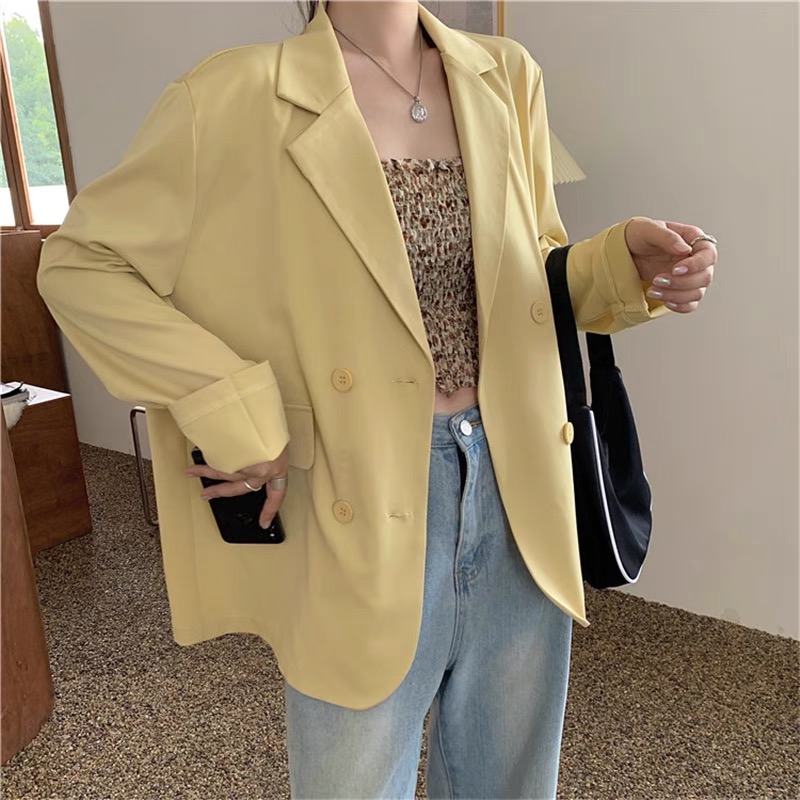 Basic blazer เสื้อคลุมเบลเซอร์ทรงสูท