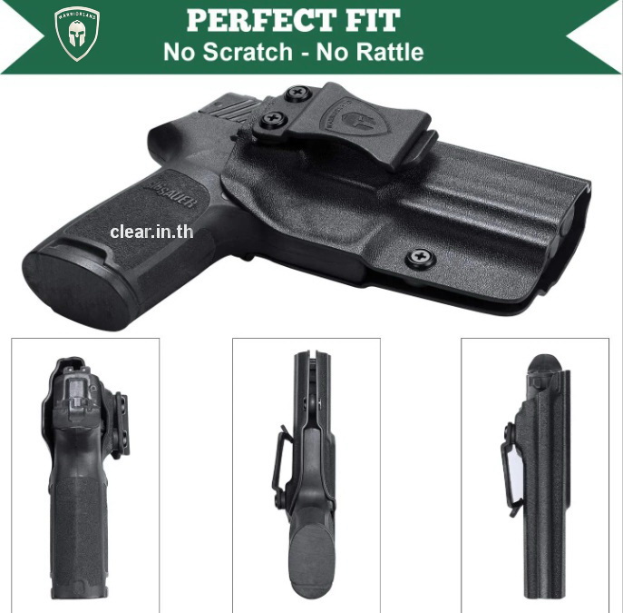 ซองพกใน Sig Sauer P320 IWB Kydex Holster Fit: Sig Sauer P320 Full Size / P320 Compact / P320 X Carry Pistol, Right USA WARRIORLAND holster ส่งจากไทย