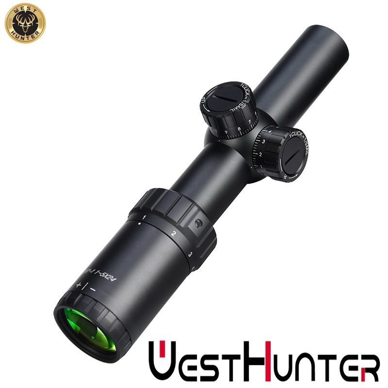 กล้องติดปืน WESTHUNTER WT-1 1-5X24 scope Compact