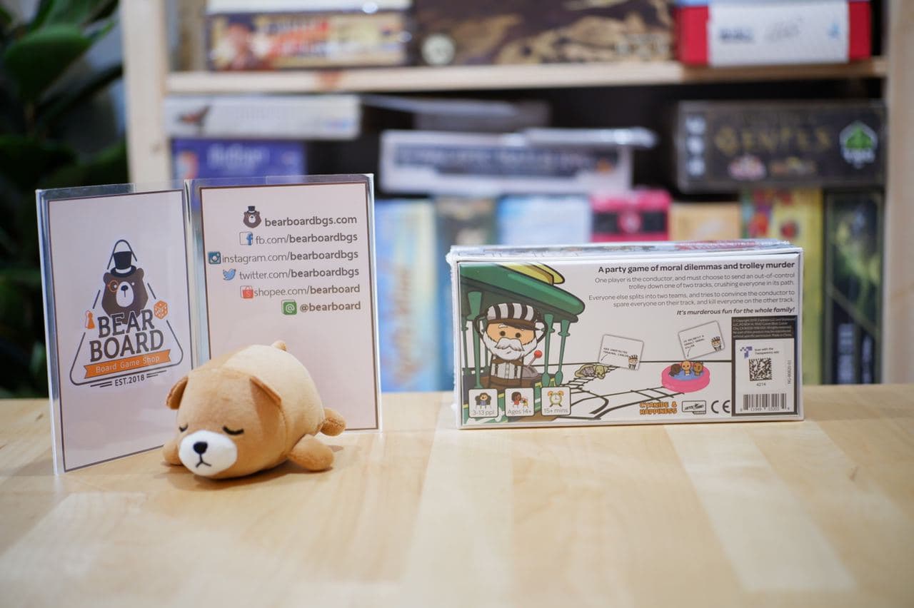Trial by Trolley (2020) บอร์ดเกม ของแท้