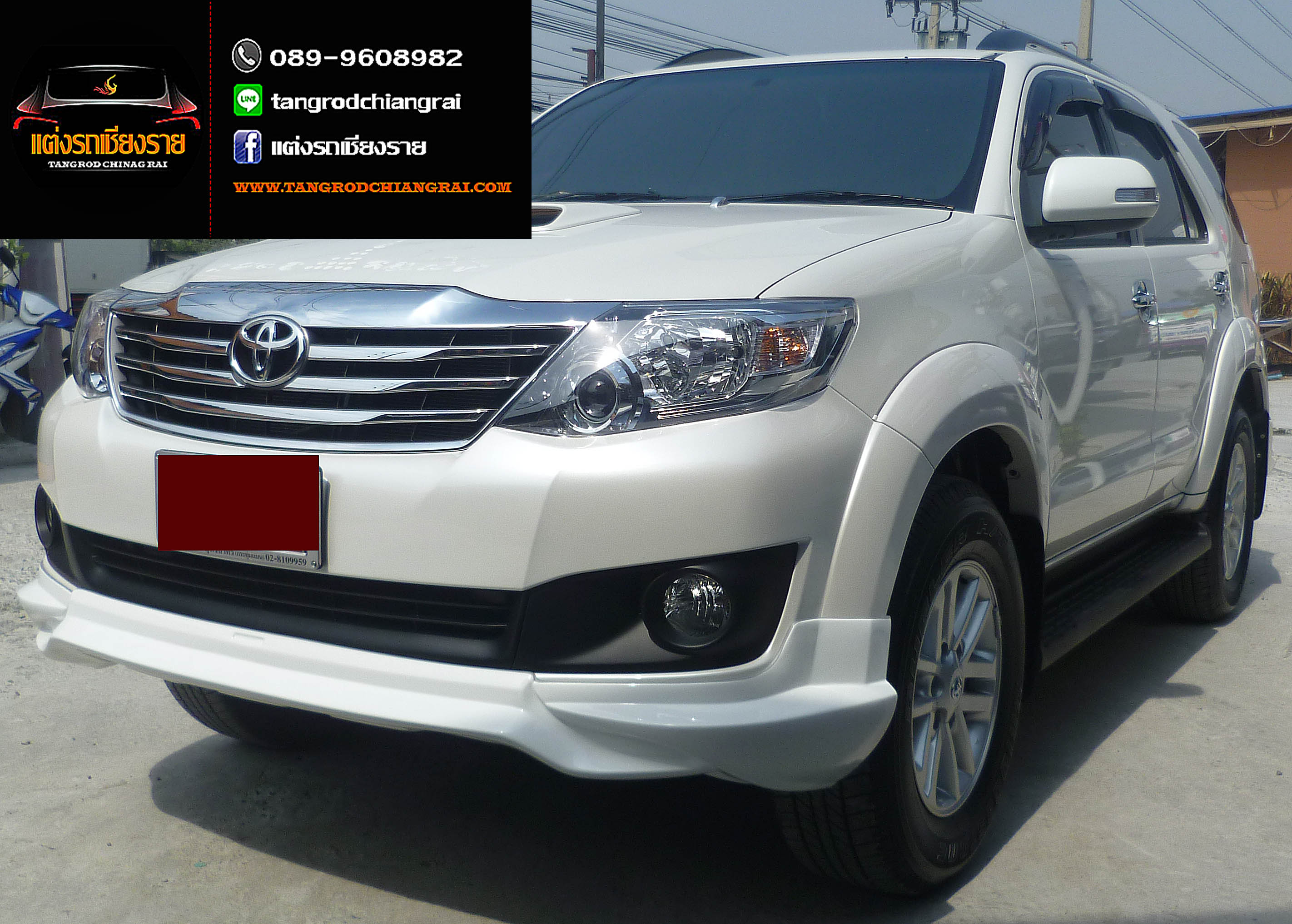 ชุดแต่ง TRD Sportivo V4 FORTUNER ปี 2012-2014