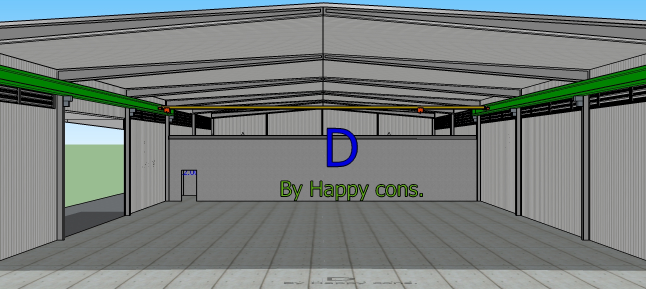 แบบ3Dโกดังสำเร็จรูปแจกฟรี