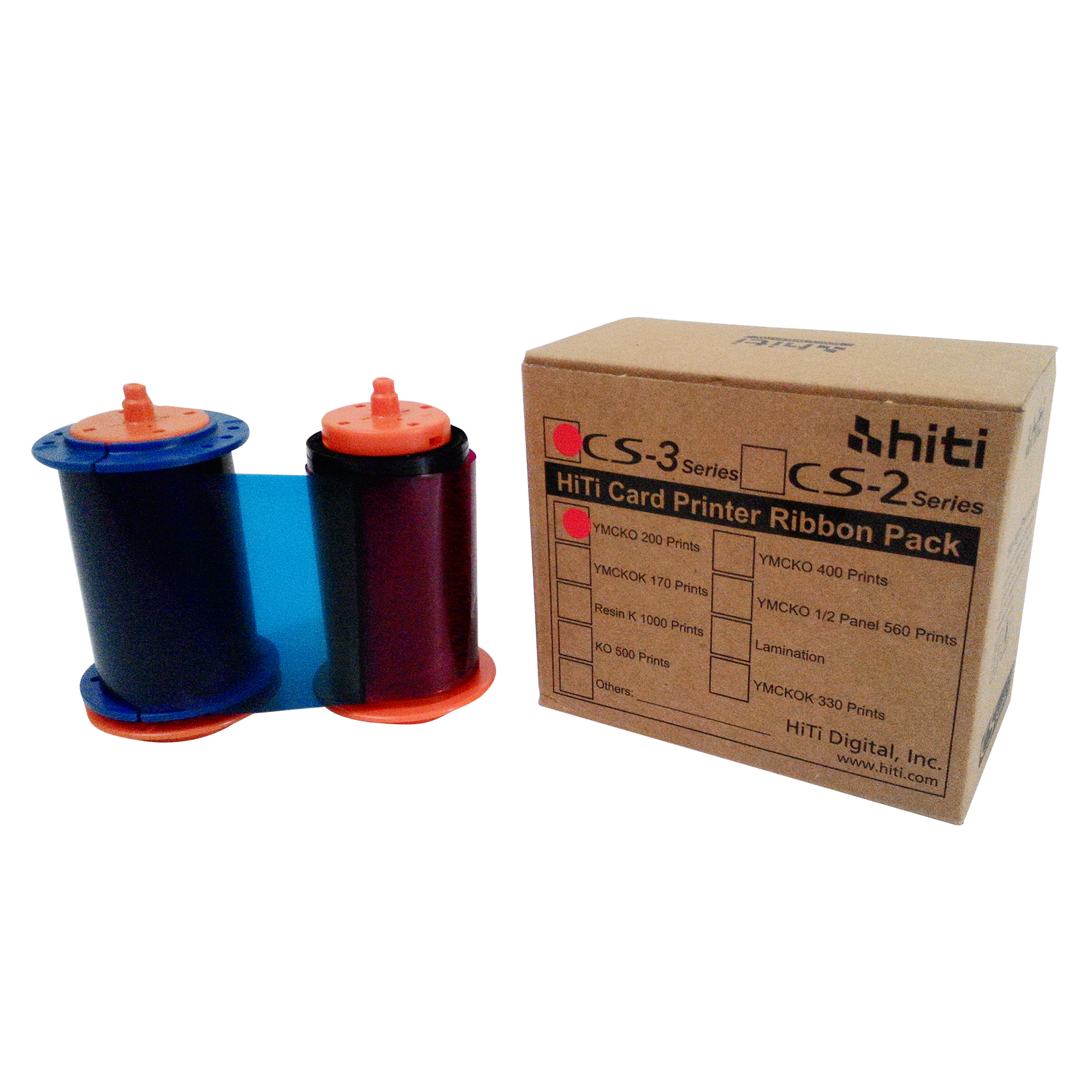 HiTi หมึกพิมพ์สี YMCKO รุ่น CS-320