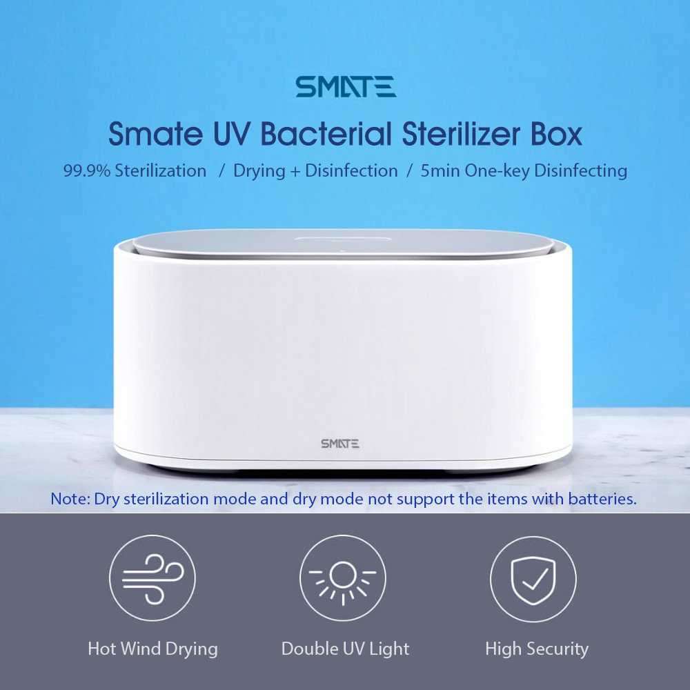กล่องฆ่าเชื้อ Smate Electronic Drying Sterilizer อเนกประสงค์ด้วยแสง UV (PDHE0001WH)