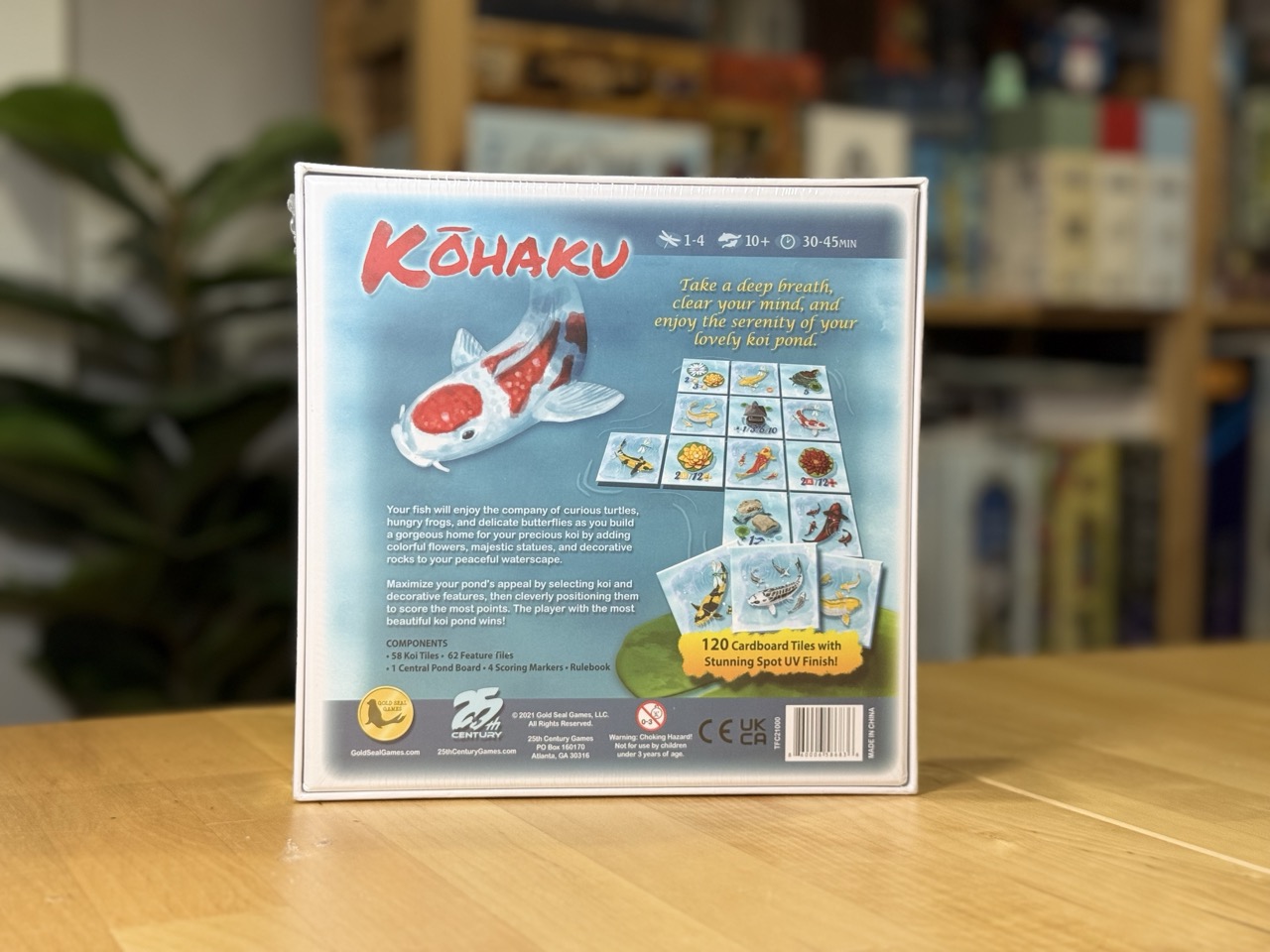 Kohaku 2nd Edition – ศิลปะแห่งบ่อปลาคาร์ป บอร์ดเกม ของแท้