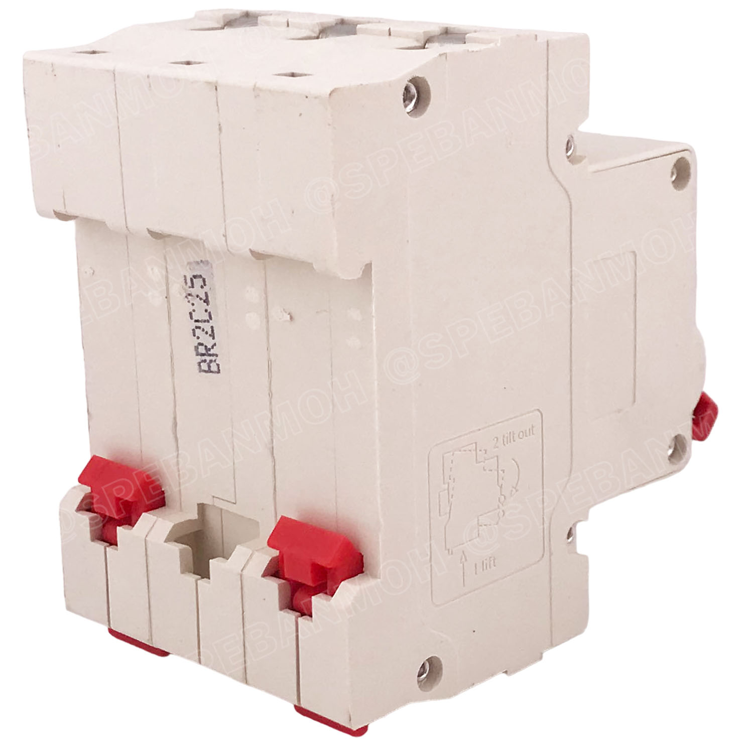 DZ47-63-3P 20A เบรกเกอร์เมน ยึดรางปีกนก 3P 20A AC Circuit Breaker เบรกเกอร์ตัดไฟเกิน 3โพล 20แอมป์ คัดเอาท์ ป้องกันกระแสเกิน Overload ป้องกันการลัดวงจร Short circuit เบรกเกอร์ตัดไฟ เบรกเกอร์ลูกย่อย Ac Circuit Breaker ไฟบ้าน 230V/400V AC มินิเซอกิตเบรก