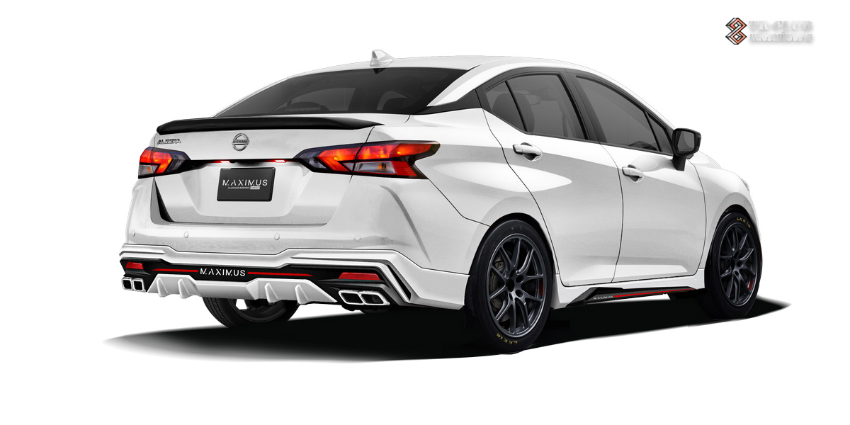 ชุดแต่งสเกิร์ตรอบคัน MAXIMUS : ALMERA 2021