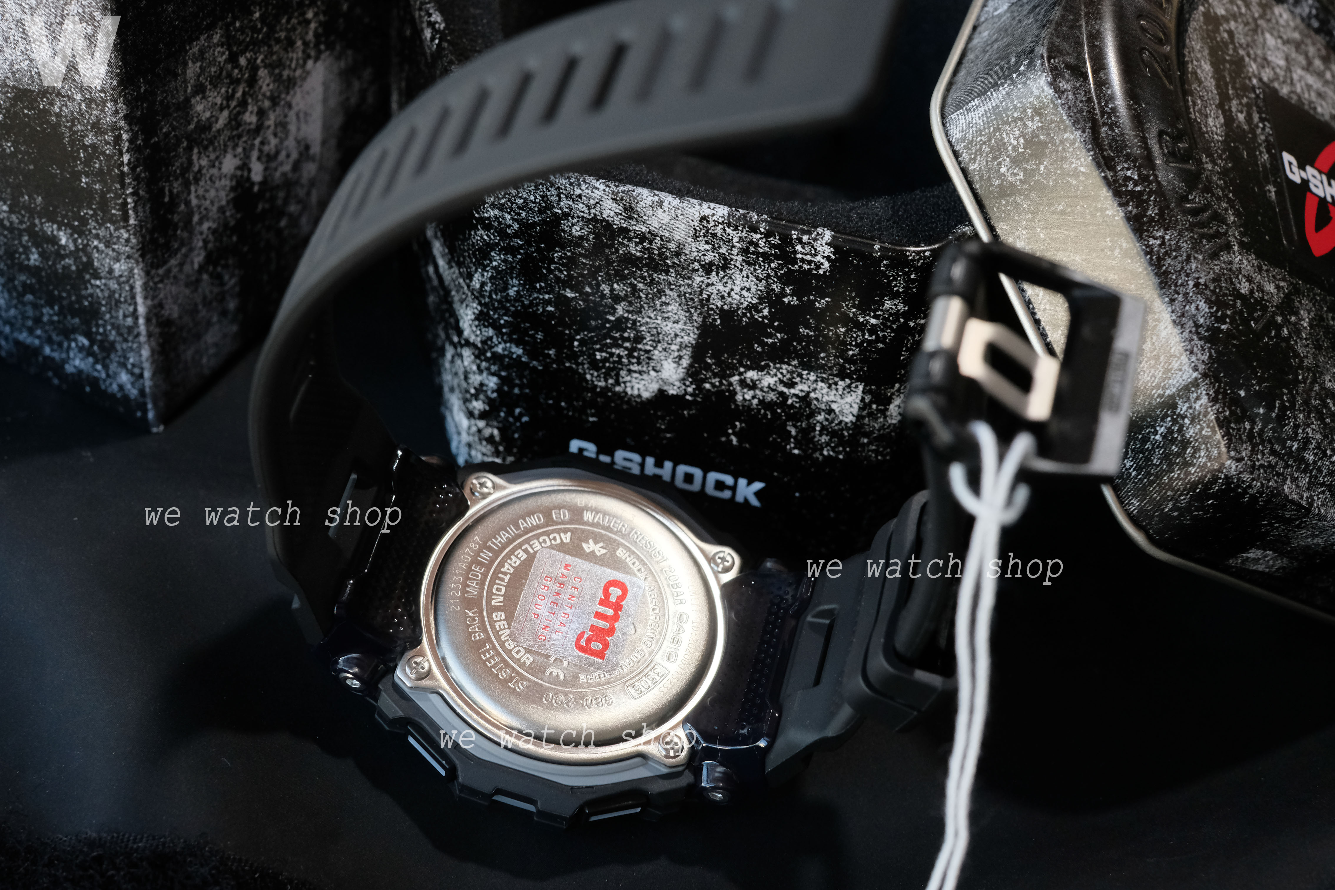 CASIO G-SHOCK รุ่น GBD-200-1DR สีดำ สินค้าของเเท้ รับประกันศูนย์ CMG