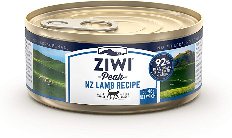 อาหารเปียกแมวเกรดซุปเปอร์พรีเมี่ยม Ziwi Peak Wet Lamb Recipe for Cats 85g จากนิวซีแลนด์