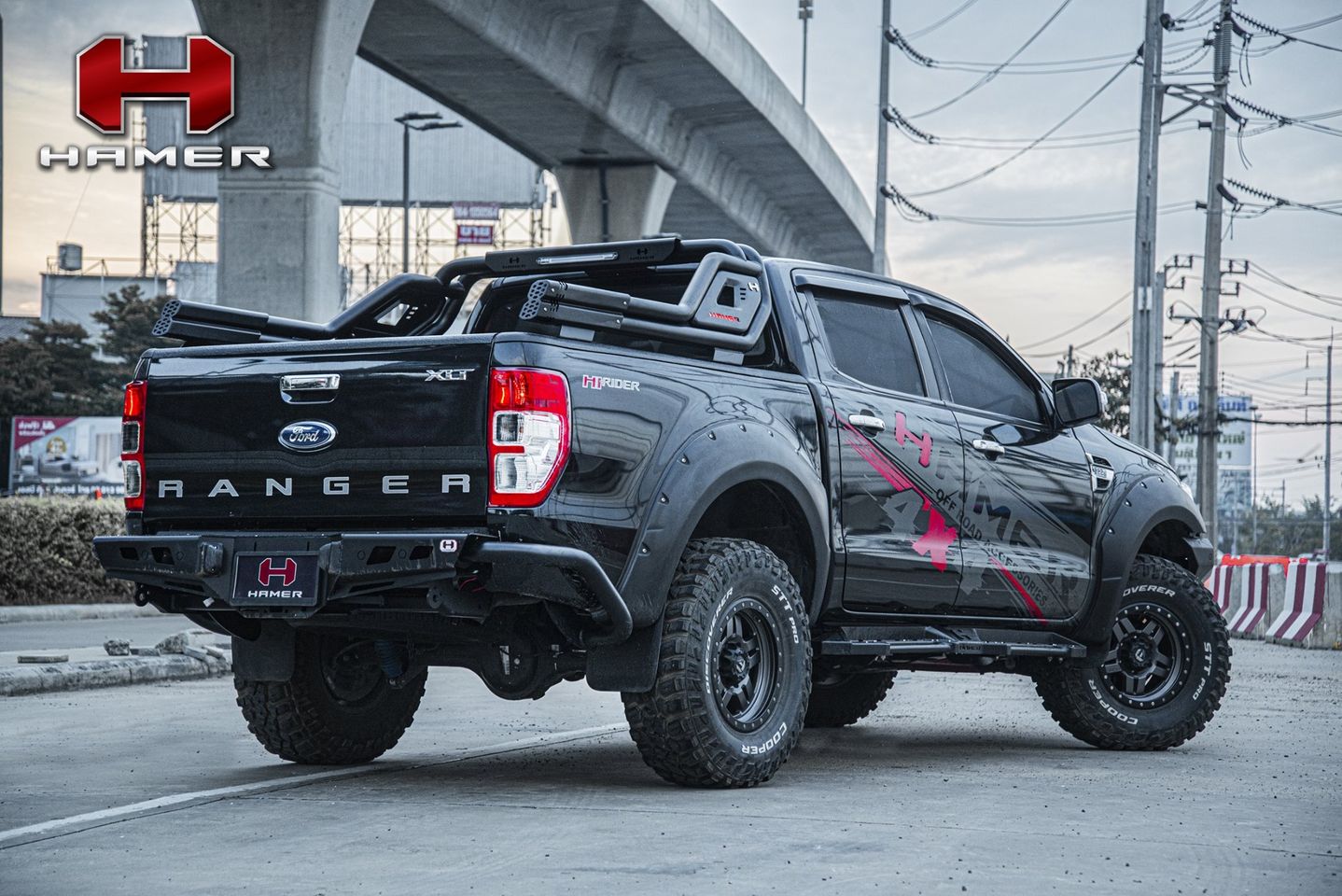 โรบาร์ HAMER รุ่น NIGH FURY Ford Ranger 2012-2021