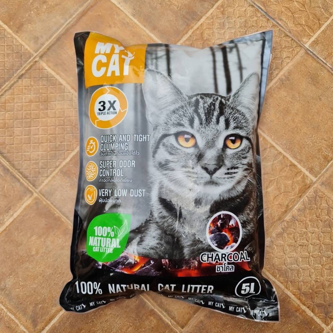 MY CAT ทรายแมว ปริมาณ 5ลิตร (ราคารวมส่ง)