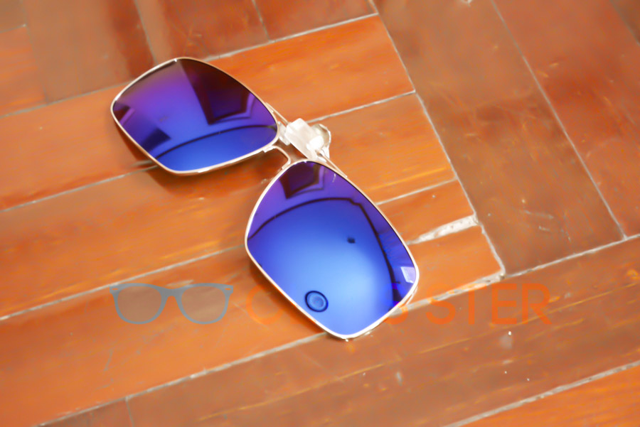 คลิปออนกันแดด Clipsster รุ่น Trapster เลนส์ฟ้าปรอท