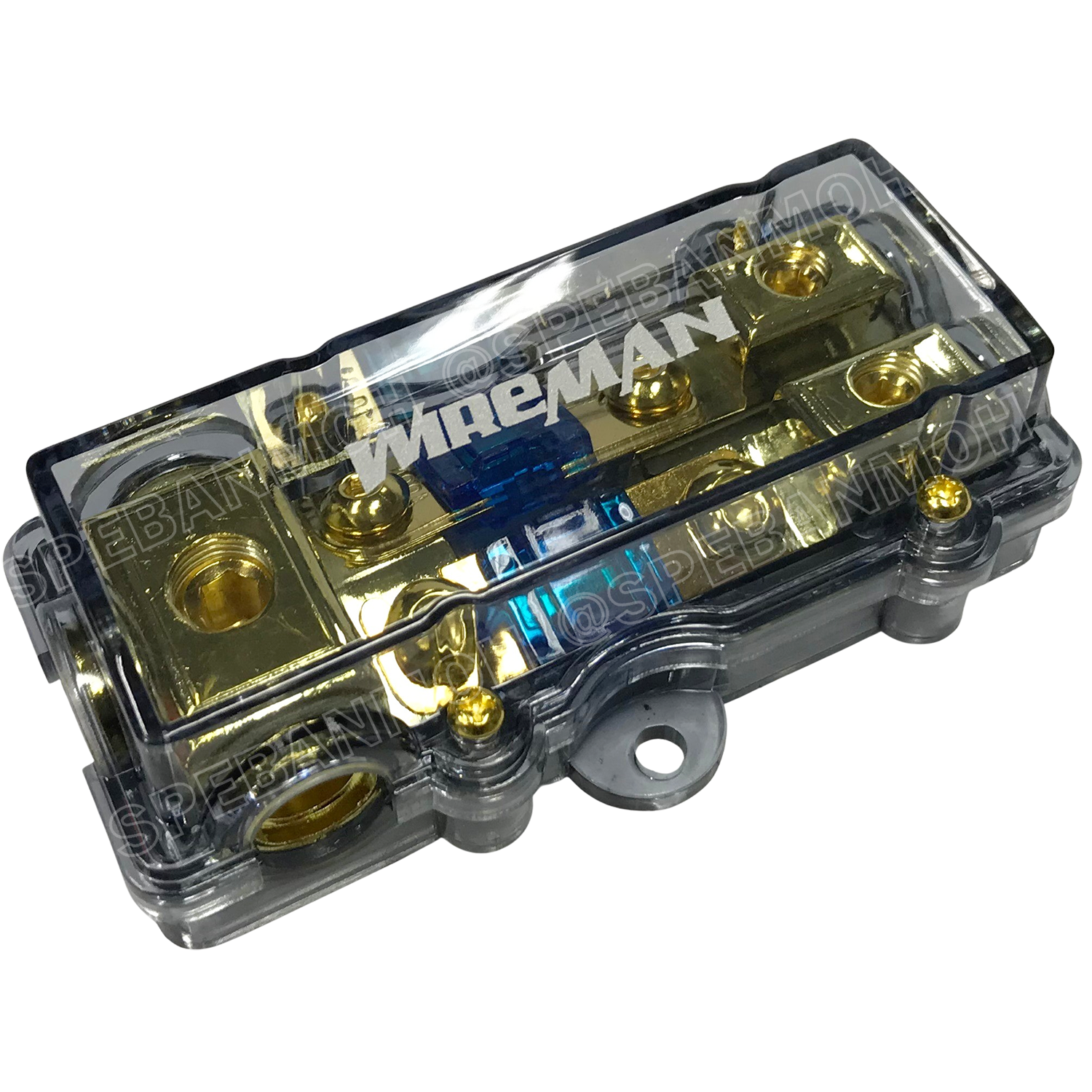 WM-821A กระบอกฟิวส์รถยนต์ Wireman เข้า 1 ออก 2 Wireman Auto Fuse WM816 ฟิวส์รถยนต์ เครื่องเสียงรถยนต์ กระบอก กระบอกฟิวส์รถยนต์ กระบอกฟิวส์เครื่องเสียง กระบอกฟิวส์ รถยนต์ WIREMAN ฟิวเพาเวอร์เสียงกลาง ฟิวส์ซับบ๊อก ฟิวส์เครื่องเสียง ฟิวส์รถยนต์