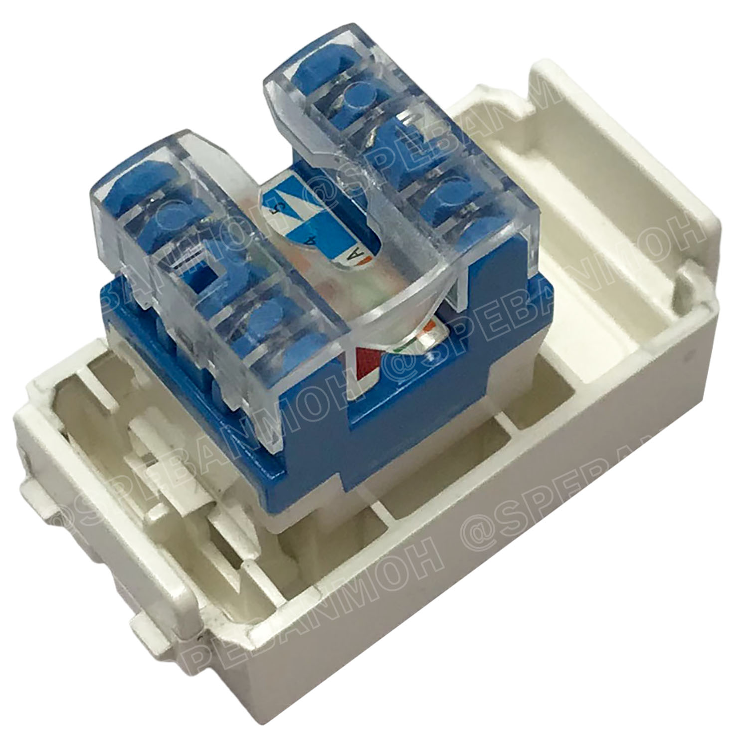 [ 1ชิ้น ] MLC-1606 เต้ารับคอมพิวเตอร์ RJ45 CAT5E Data Modular Jack เต้ารับแลนด์ ติดผนัง เต้ารับสัญญาณอันเตอร์เน็ท ต่อคอมพิวเตอร์ เต้ารับคอมพิวเตอร์ เต้ารับหัวสายแลน สำหรับสายอินเตอร์ Data Modular Jack For RJ45 Patch Cord Cable