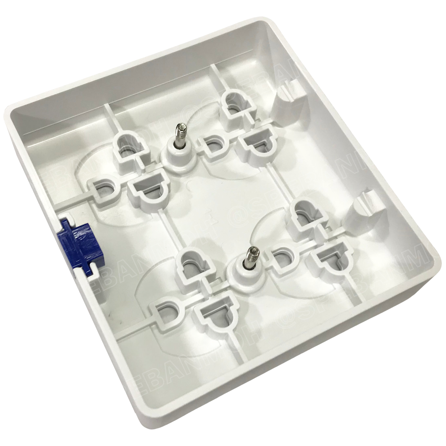 [ 1ชิ้น ] GR1634 เต้ารับ VENA 4ตำแหน่ง Triplex receptacle with earthing contact 16A 250V เต้ารับวีน่า ทูโทน-ซีรีส์ 4ที่ เต้ารับ VENA เต้ารับ 3ขา Cord Socket เต้ารับขากลม เต้ารับขาแบน มอก.166-2549 มาตรฐาน มอก. วีนา TIS 166-2549