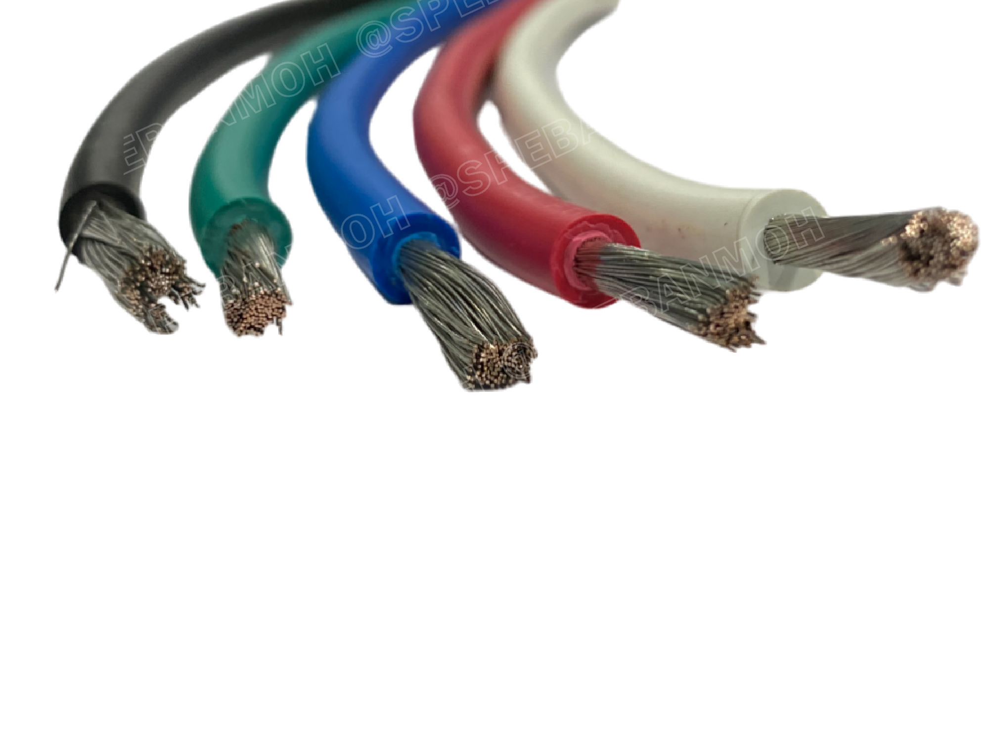 [ 1 เมตร ] HK-08-1015 สายไฟเดี่ยว 8 AWG UL 1015 105°C 600V 8AWG ( 8.35 mm2 ) สายไวริ่ง Hook Up Wire สายไฟเดี่ยว ไส้เงิน ชุบนิกเกิล Nickel Plate UL1015 E157734 AWM 1015 VW-1 105° 600V AWG 8 H.W.G. IA FT1 Lead Free สายวายริ่งวงจร