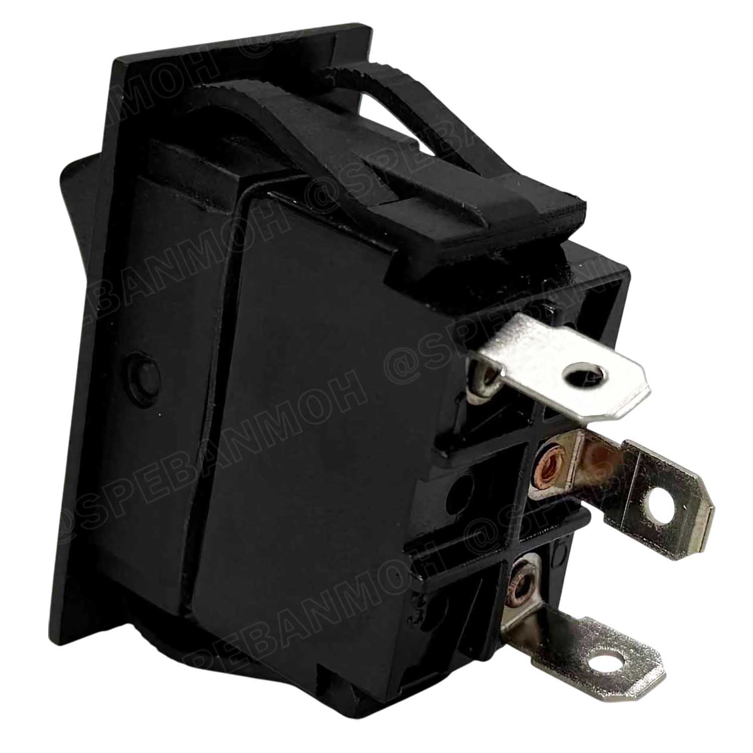 [ 1 ชิ้น ] KCD2-7-101N สวิทช์กระดก 3ขา ON-OFF ไฟจุด สีแดง 12VDC 20A 24VDC 10A DC Rocker Switch Automotive Switch สวิทช์รถยนต์ สวิทช์ไฟ 3ขา 3P SPST สวิทช์ ล็อคค้าง เปิดปิด สวิทช์ฺดีซี มีไฟ Point Lamp