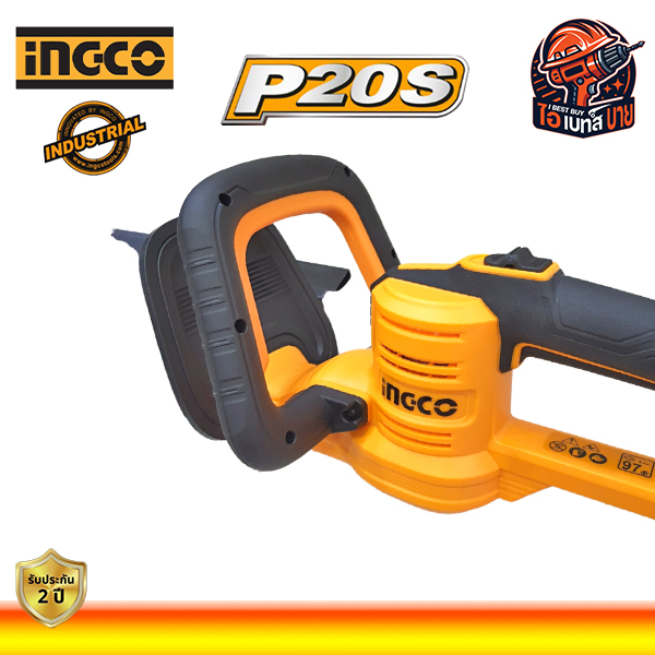 INGCO CHTLI20461 เครื่องแต่งพุ่มไม้ ไร้สาย 20V. (เฉพาะเครื่องเปล่า)