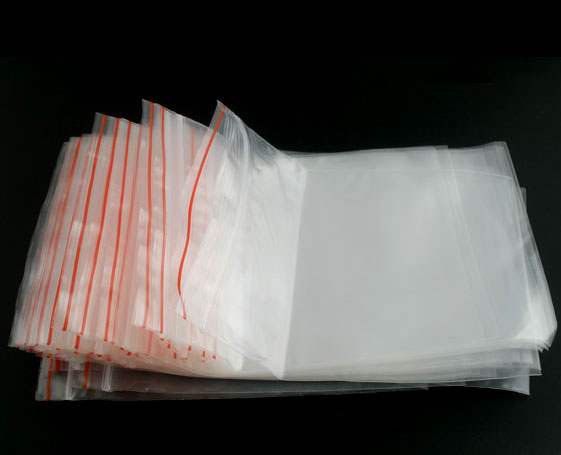 ถุงซิปล็อค พลาสติก ขนาด 9x13 ซม. (ส่วนใช้งาน 9x11.5 ซม.) แพ็ค 175 ใบ