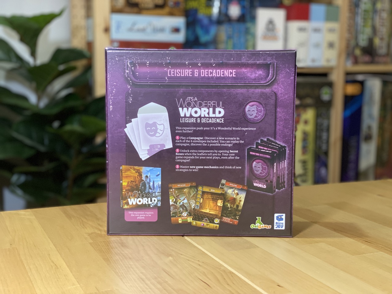 It's A Wonderful World: Leisure & Decadence ภาคเสริมบอร์ดเกม ของแท้