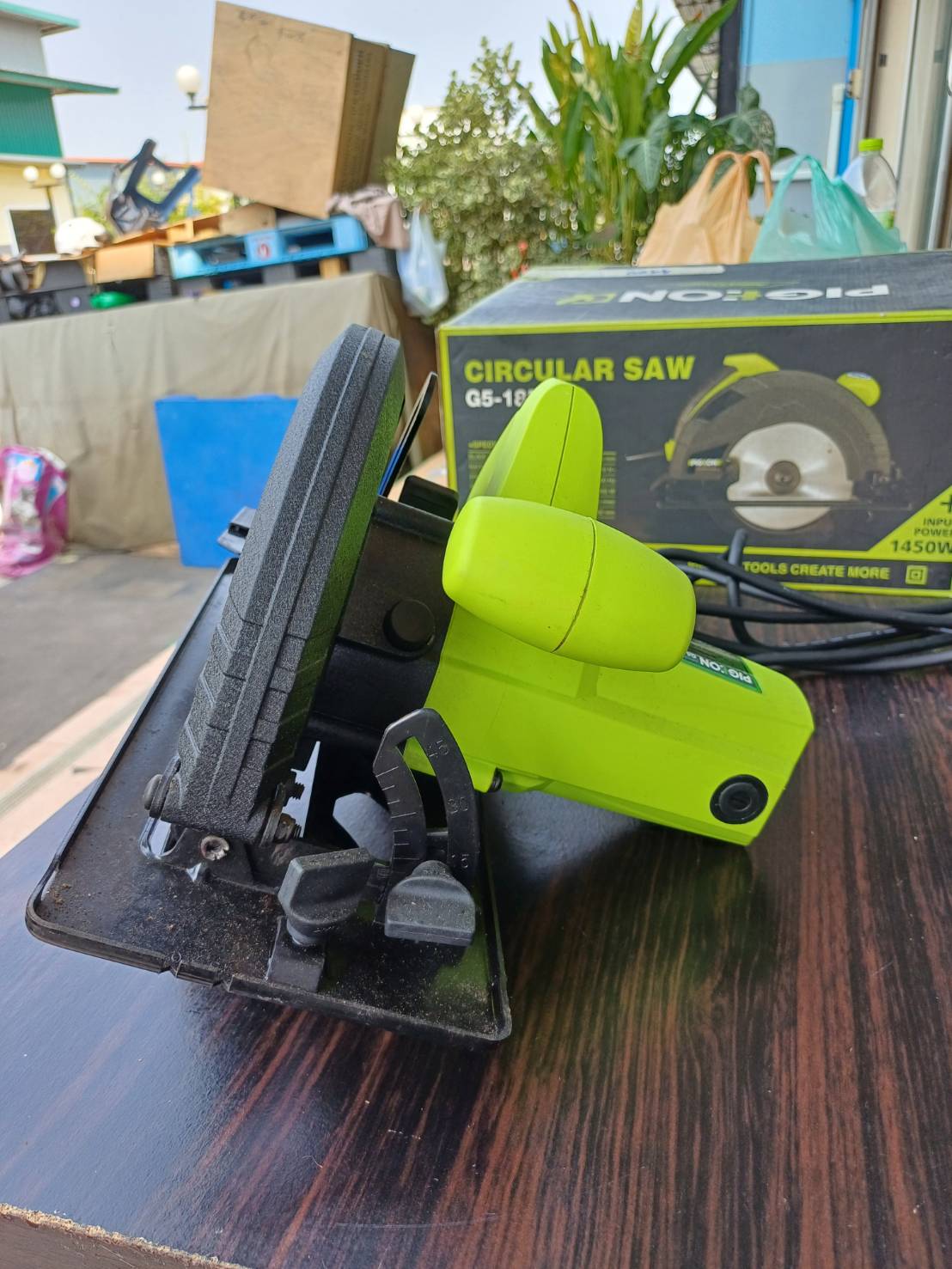 PIGEON เลื่อยวงเดือน 7" G5-185B