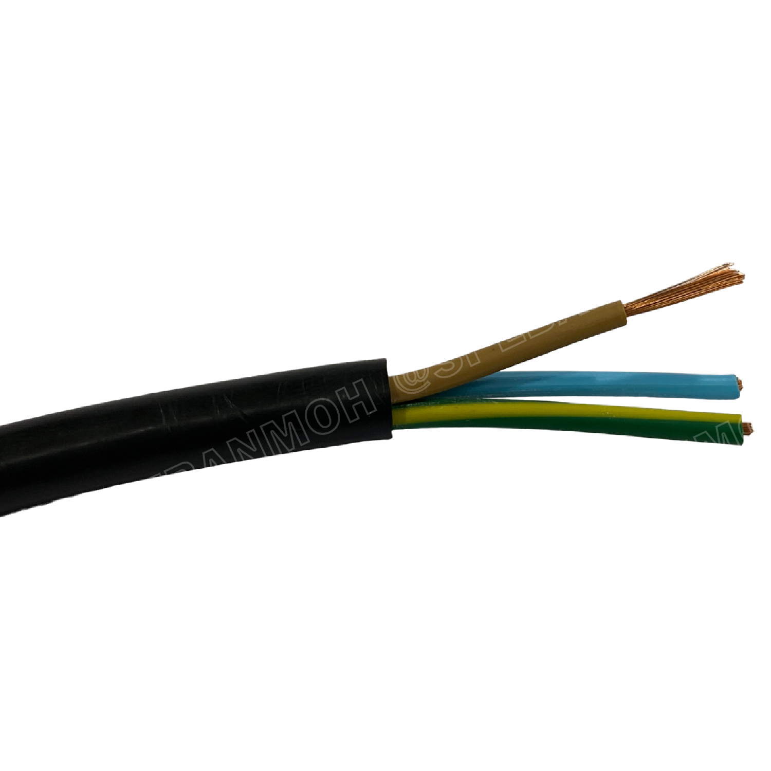 [ 2 เมตร ] VCT-G 2X1.0/1.0 สายคอนโทรลและสายอ่อน 3Gx1.0 mm2 Flexible annealed copper 2 คอร์ + กราวด์ x 1.0 sq.mm VCT 2C+GRD VCT 3คอร์ VCT 3C X 1.0 สายVCT สายไฟเมน สายไฟบ้าน สายปลั๊ก VCT AC Power Cable สายพาวเวอร์ สายดำ VCT Cable สายไฟ วีซีที กราวด์ สายอ่อน