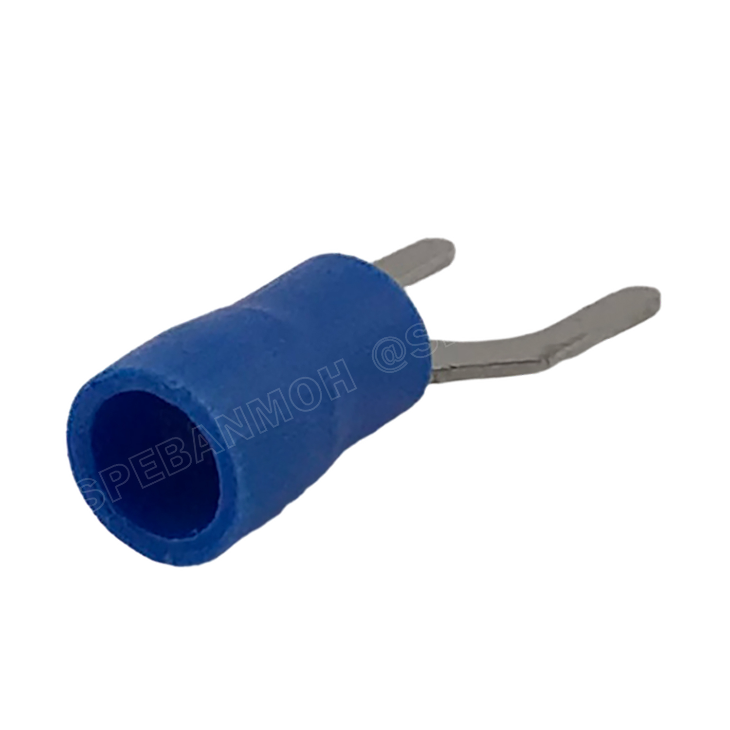 [ 100 ตัว/ถุง ] SV2-6 สีน้ำเงิน Blue หางปลาแฉก หางปลาหุ้มฉนวน Crimping Terminal เทอร์มินอล หางปลาย้ำสายไฟ หางปลาวาย หางปลาแฉกหุ้ม หางปลาแฉก Terminal Crimping หางปลา แฉกหุ้ม หางปลาต่อสาย ขั้วต่อสายไฟ หางปลาก้ามปู หางปลา