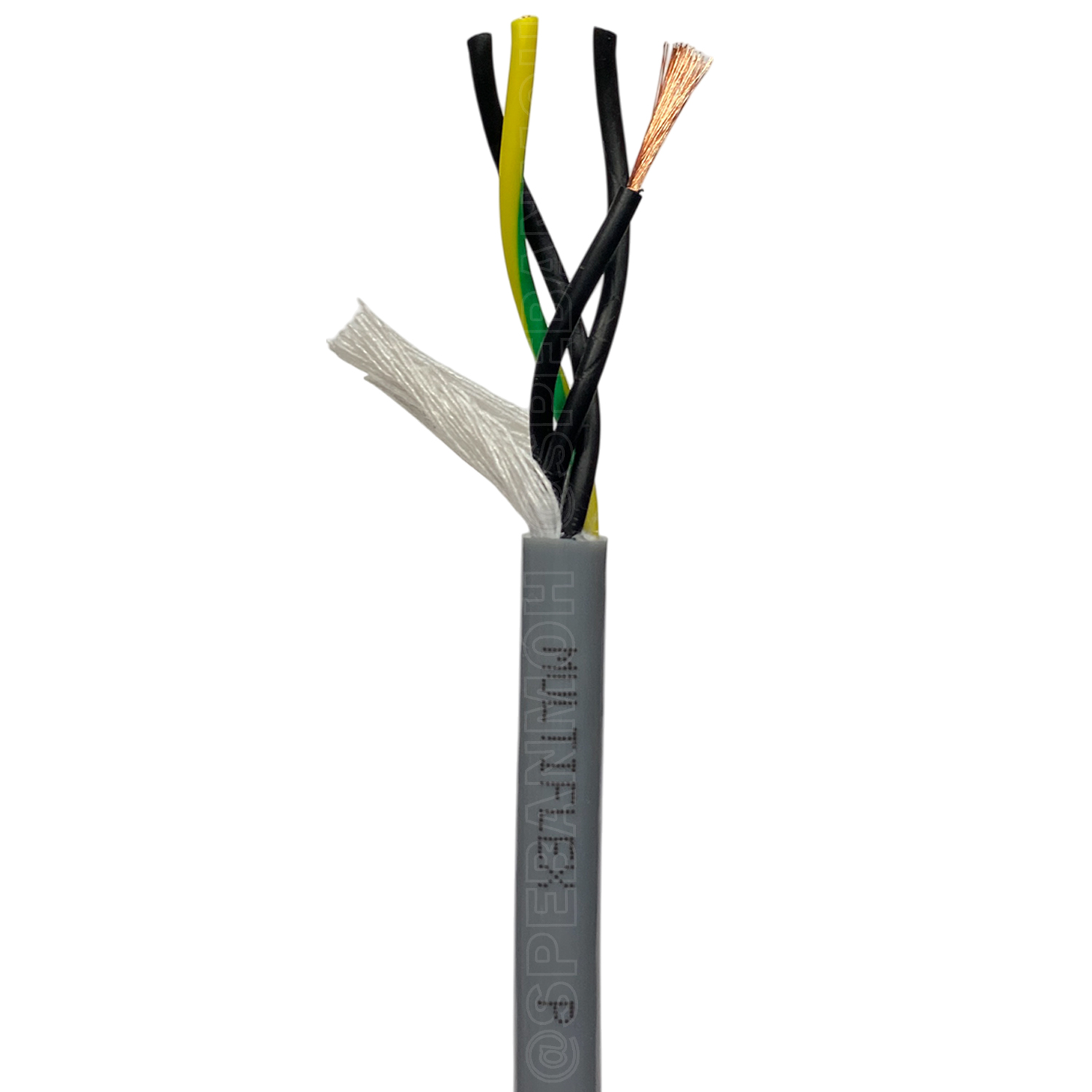 [ 1 เมตร ] สายไฟสำหรับรางกระดูกงู MultiFlex P งานเคลื่อนที่ ช้า-เร็ว ใช้กับงาน Robot Highly flexible drag chain NYX สายไฟอ่อนตัว Drag chain cables and Movement cables สายรางกระดูกงู สายไฟเคลื่อนที่ Moving Cable ทนน้ำมันทนสารเคมี สำหรับใช้ในโรงงาน สายเคเบิ