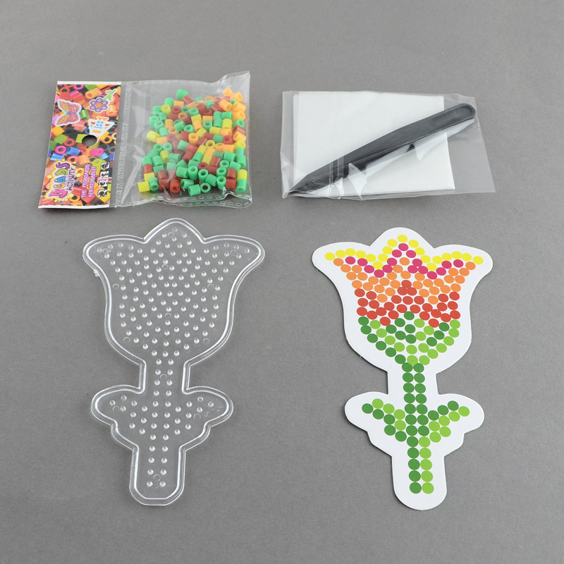 ชุด Do It Yourself อุปกรณ์ครบเซตสำหรับทำลูกปัดรีดร้อน Fuse Beads