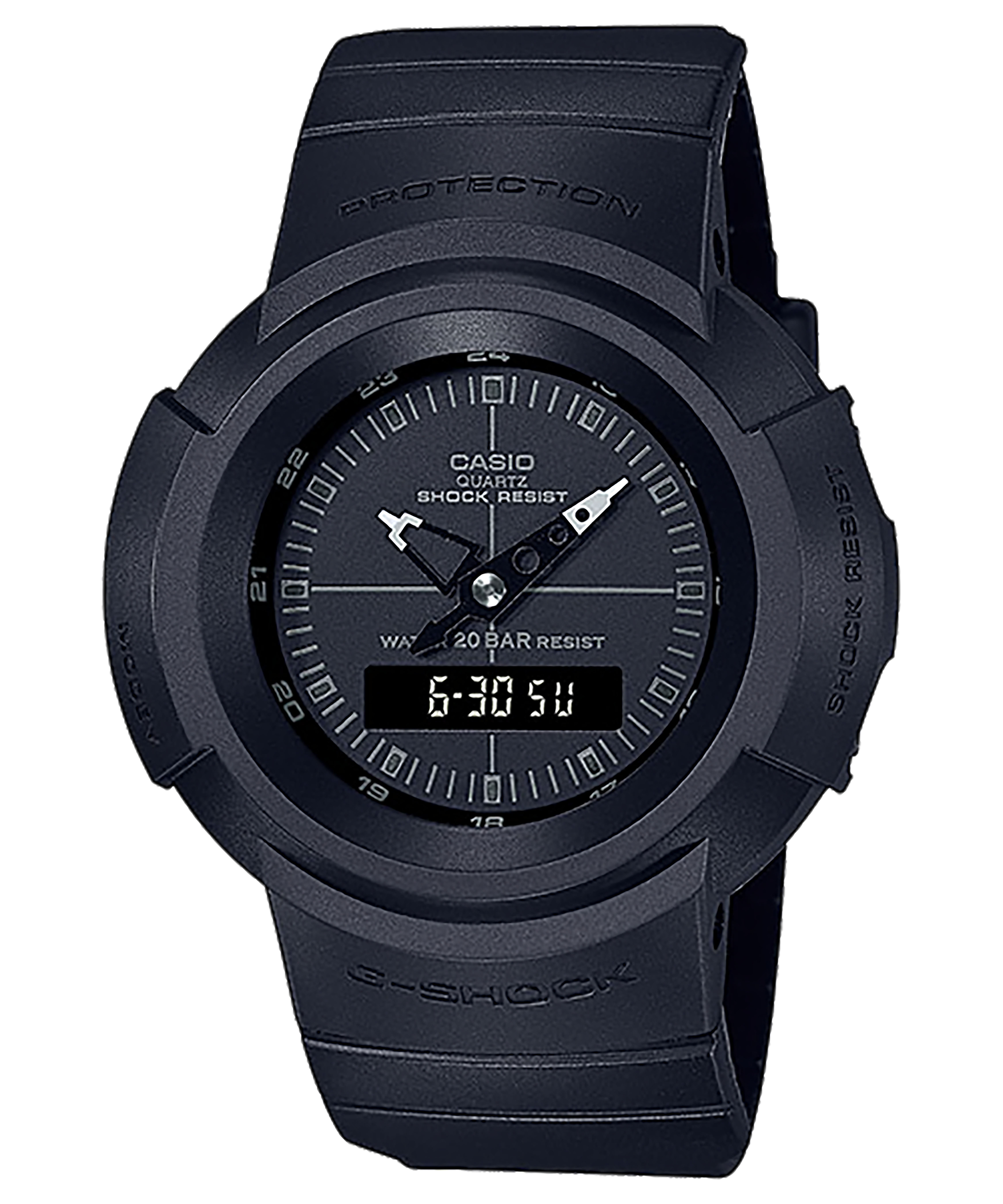 CASIO G-SHOCK รุ่น AW-500BB-1EDR สีดำ ด้าน สินค้าของเเท้ รับประกันศูนย์ CMG 1ปี