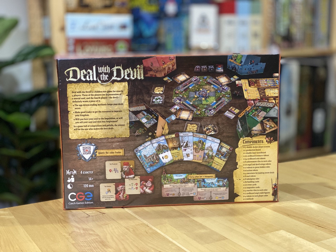 Deal with the Devil บอร์ดเกม ของแท้