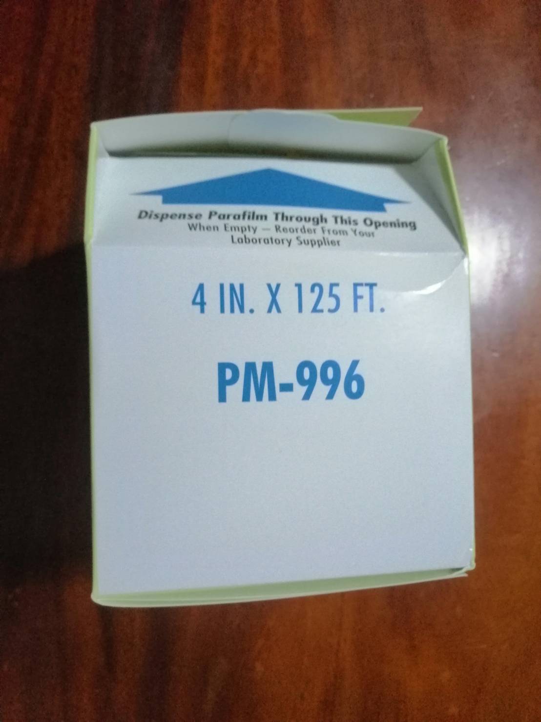Parafilm ม้วน ขนาด: 4IN. × 125FT (10cm × 38m)