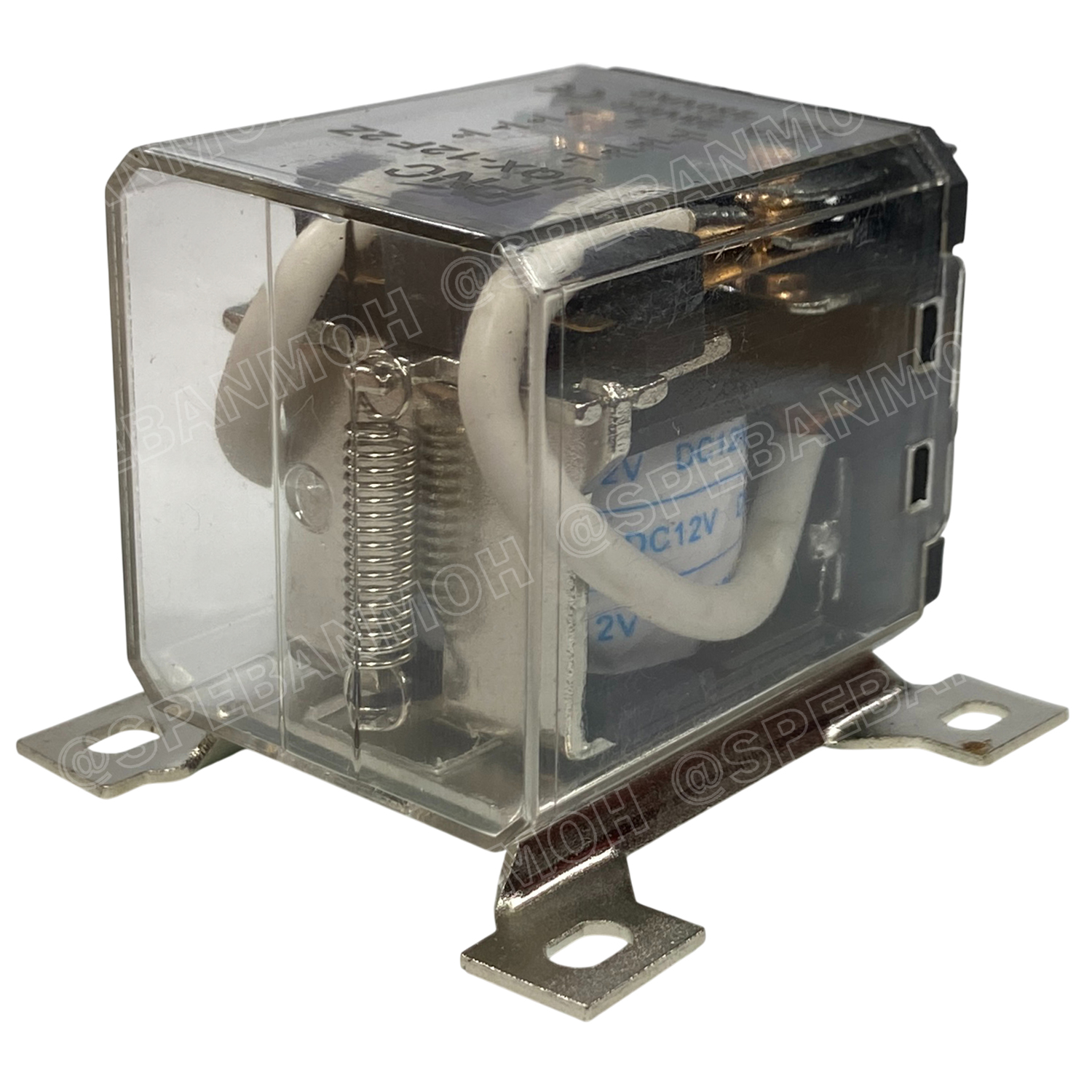 [ 1 ชิ้น ] JQXX-12F-012V รีเลย์ JQXX-12F Coil 12VDC 30A 250VAC 30A 28VDC Power Relay 8P 8ขา รีเลย์กําลังสูง 30แอมป์ 2NO 2NC Electromagnetic Relay อุปกรณ์ไฟฟ้า สวิทช์ไฟฟ้า High Power Relay JQX พร้อมขายึด