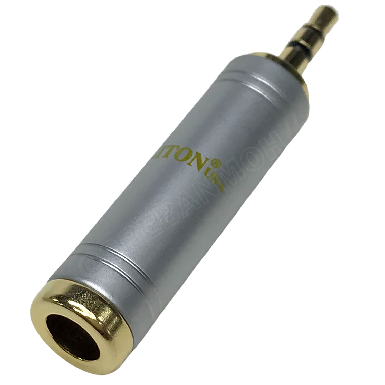 [ 1ชิ้น ] ADT-Liton-005 ปลั๊กแปลงไมค์เป็น3.5mm ปลั๊กแปลง 6.5 mm ออก 3.5mm อแดปเตอร์ โฟนสเตอริโอ Stereo ออก แจ็คหูฟัง Jack Converter Adapter 6.5mm to 3.5mm หัวแปลงไมค์โครโฟนใหญ่ ปลั๊กแปลงสัญญาณ HIFI Audio Adaptor Plug Stereo Adapter Plug