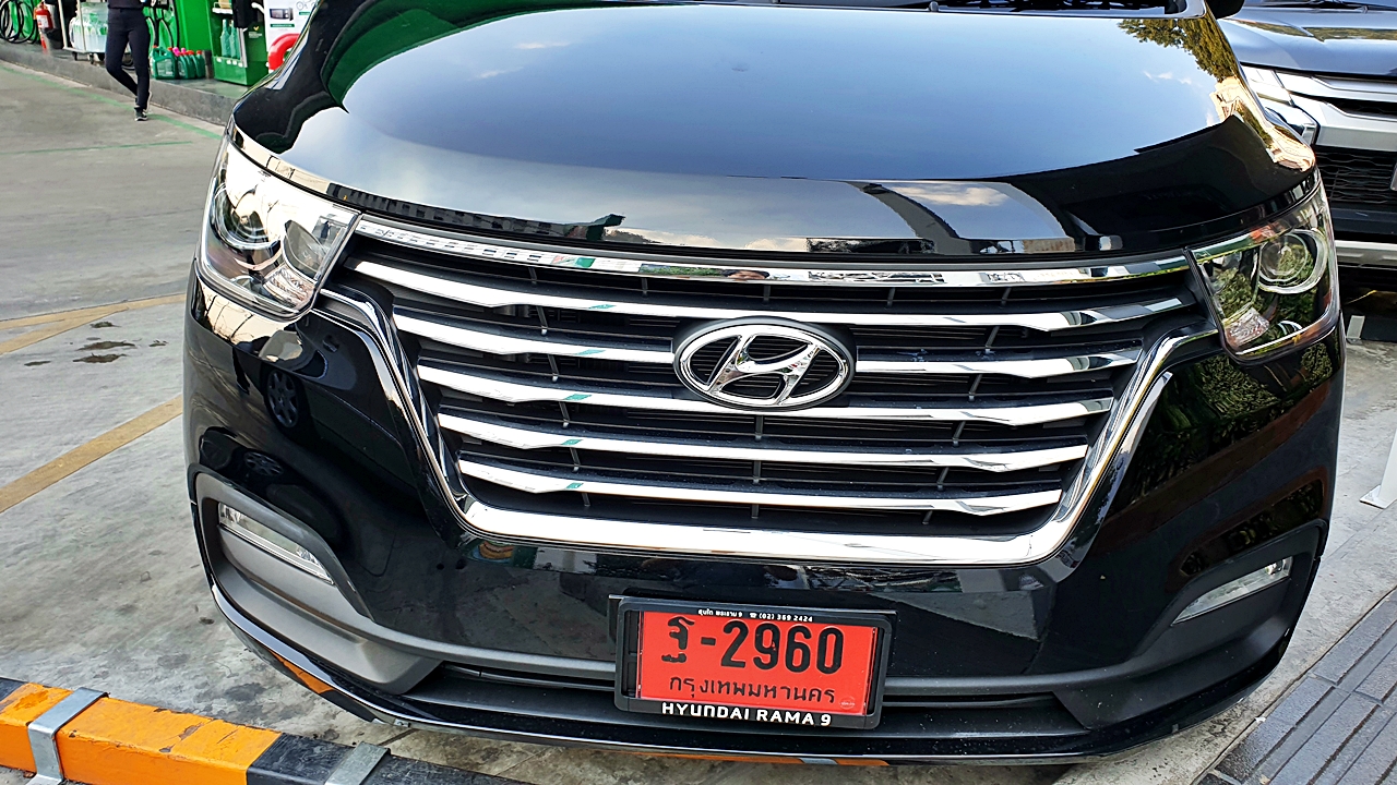 HYUNDAI H-1 ELITE 2019 ลูกค้าเขตกรุงเทพ [เบาะVIP,เบาะท้ายหนัง,เคาเตอร์,พรม]-ฐ2960