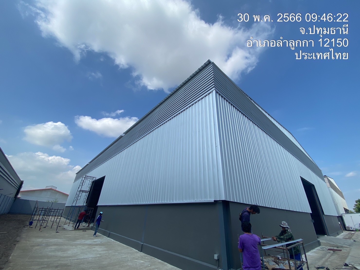 โกดังสำเร็จรูปHW-Hc 30x41x9m.ปทุมธานี