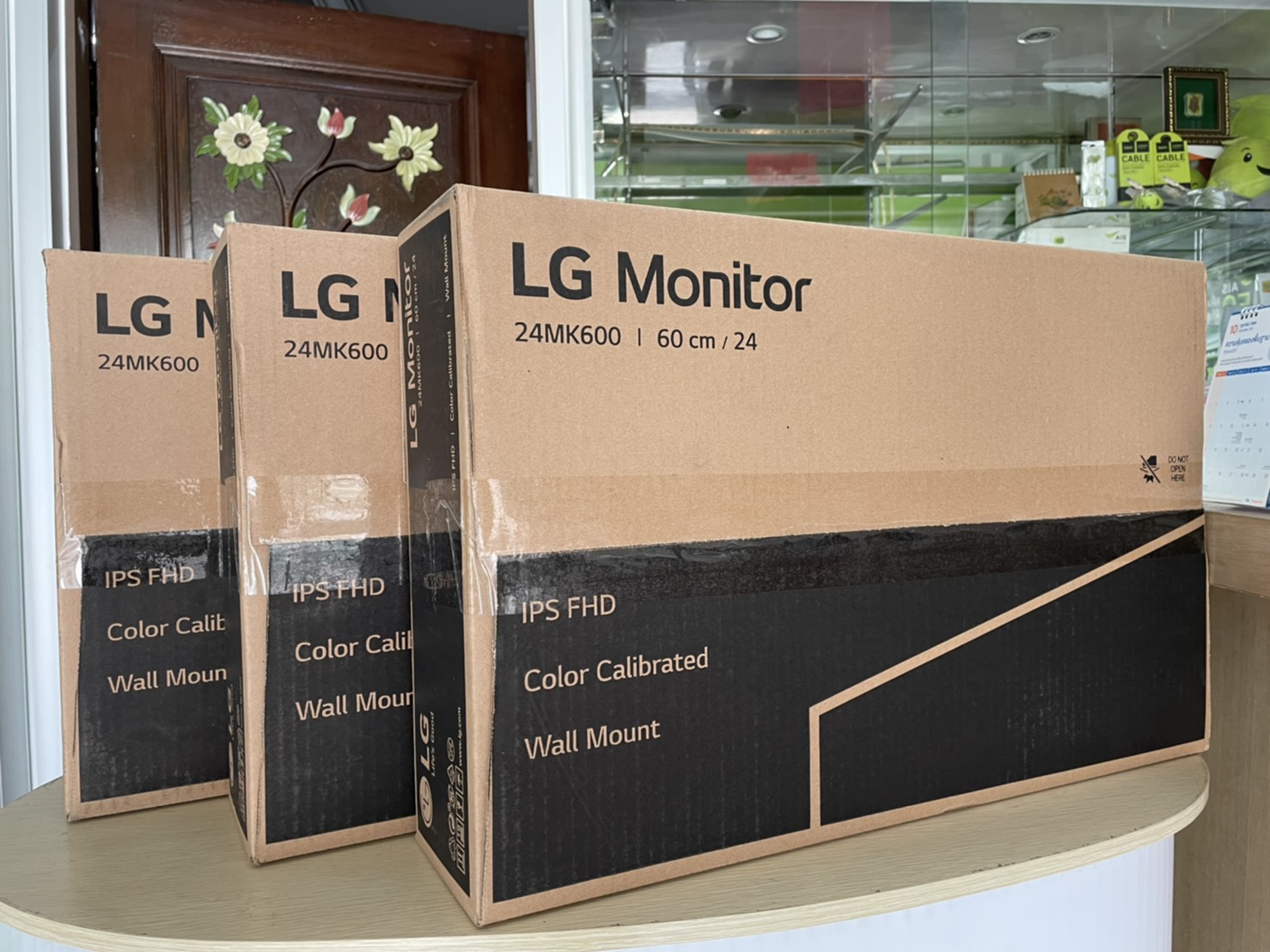 MONITOR (จอมอนิเตอร์) LG 24MK600M-B 23.8 "IPS 75Hz ประกันศูนย์ไทย