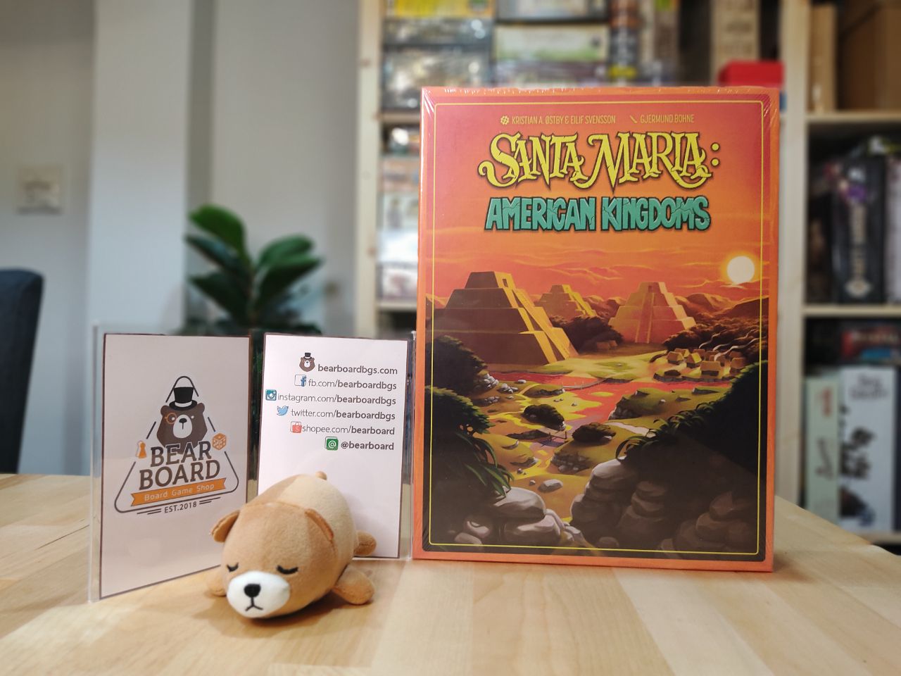 Santa Maria: American Kingdoms ภาคเสริม บอร์ดเกม ของแท้