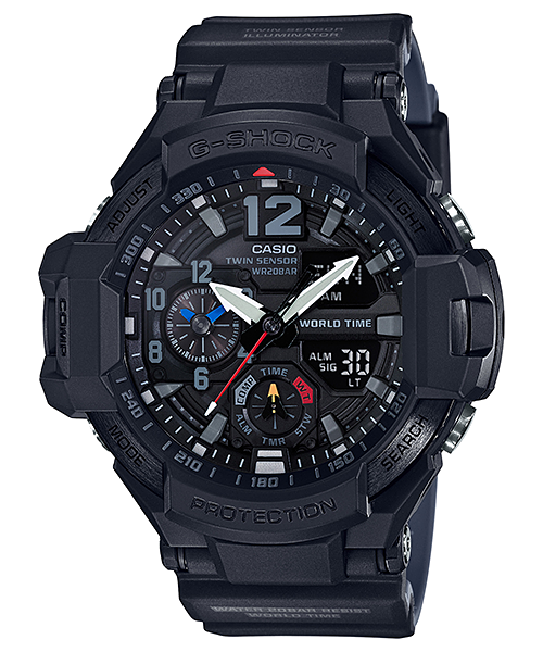 CASIO G-SHOCK รุ่น GA-1100-1A1DR สีดำ สินค้าของเเท้ รับประกันศูนย์ CMG