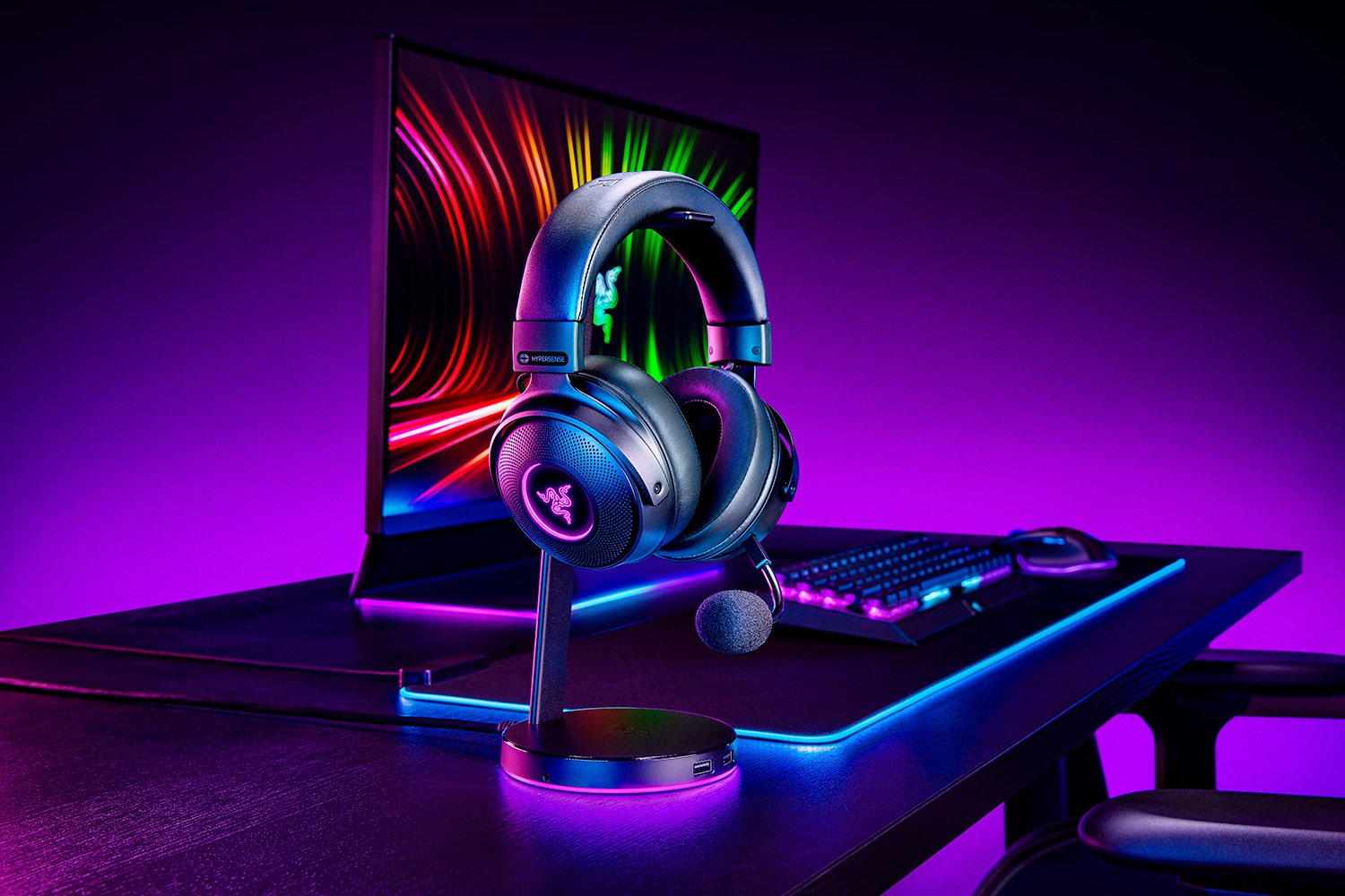 Razer Kraken V3 Pro Wireless Gaming Headset with Haptic Technology รับประกัน 2 ปี