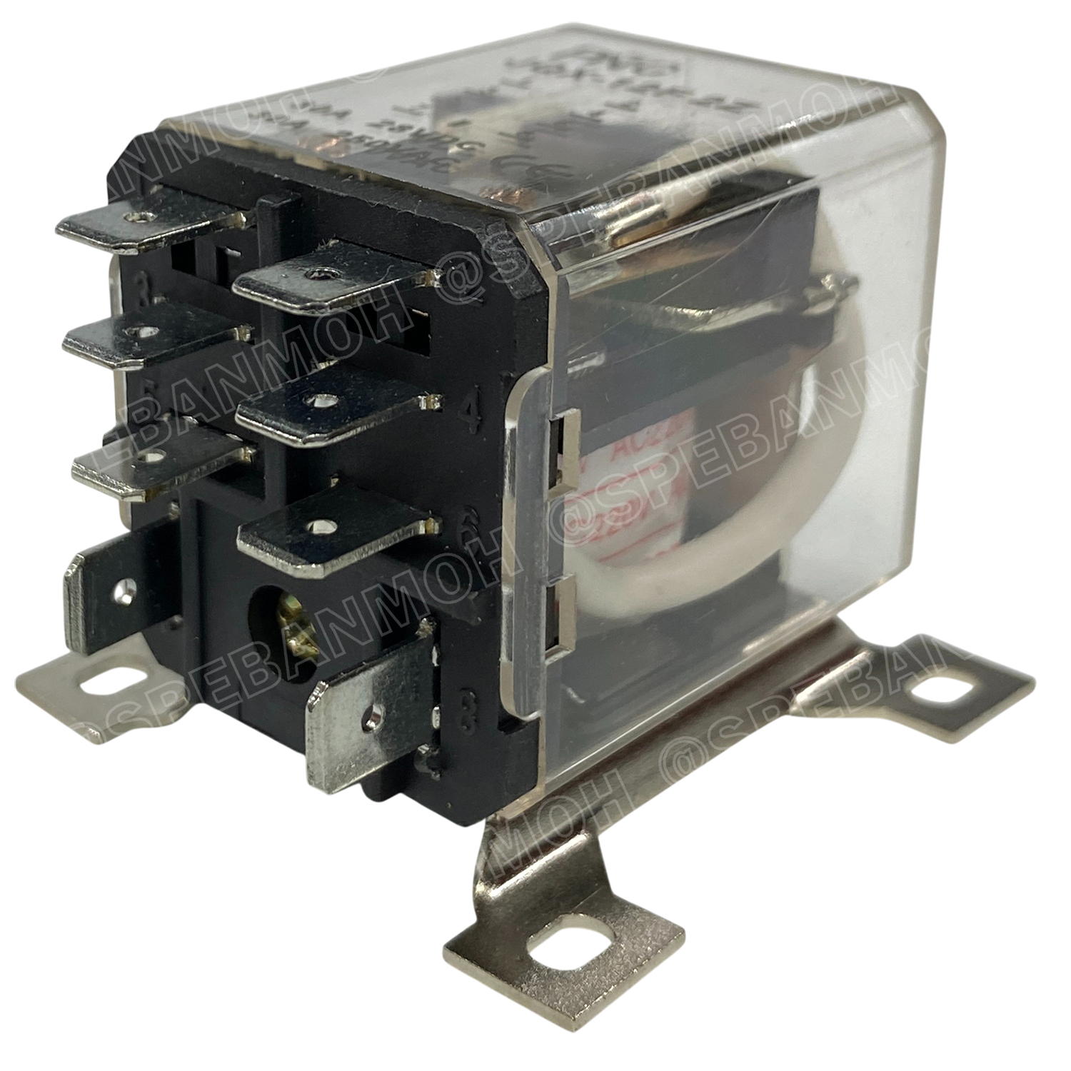 [ 1 ชิ้น ] JQXX-12F-220V รีเลย์ JQXX-12F Coil 220VAC 30A 250VAC 30A 28VDC Power Relay 8P 8ขา รีเลย์กําลังสูง 30แอมป์ 2NO 2NC Electromagnetic Relay อุปกรณ์ไฟฟ้า สวิทช์ไฟฟ้า High Power Relay JQX พร้อมขายึด
