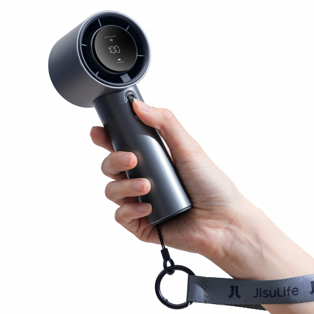 Jisulife FA53 Handheld Fan พัดลมพกพาปรับความแรงลมได้ถึง 100 ระดับ ประกันศูนย์ไทย