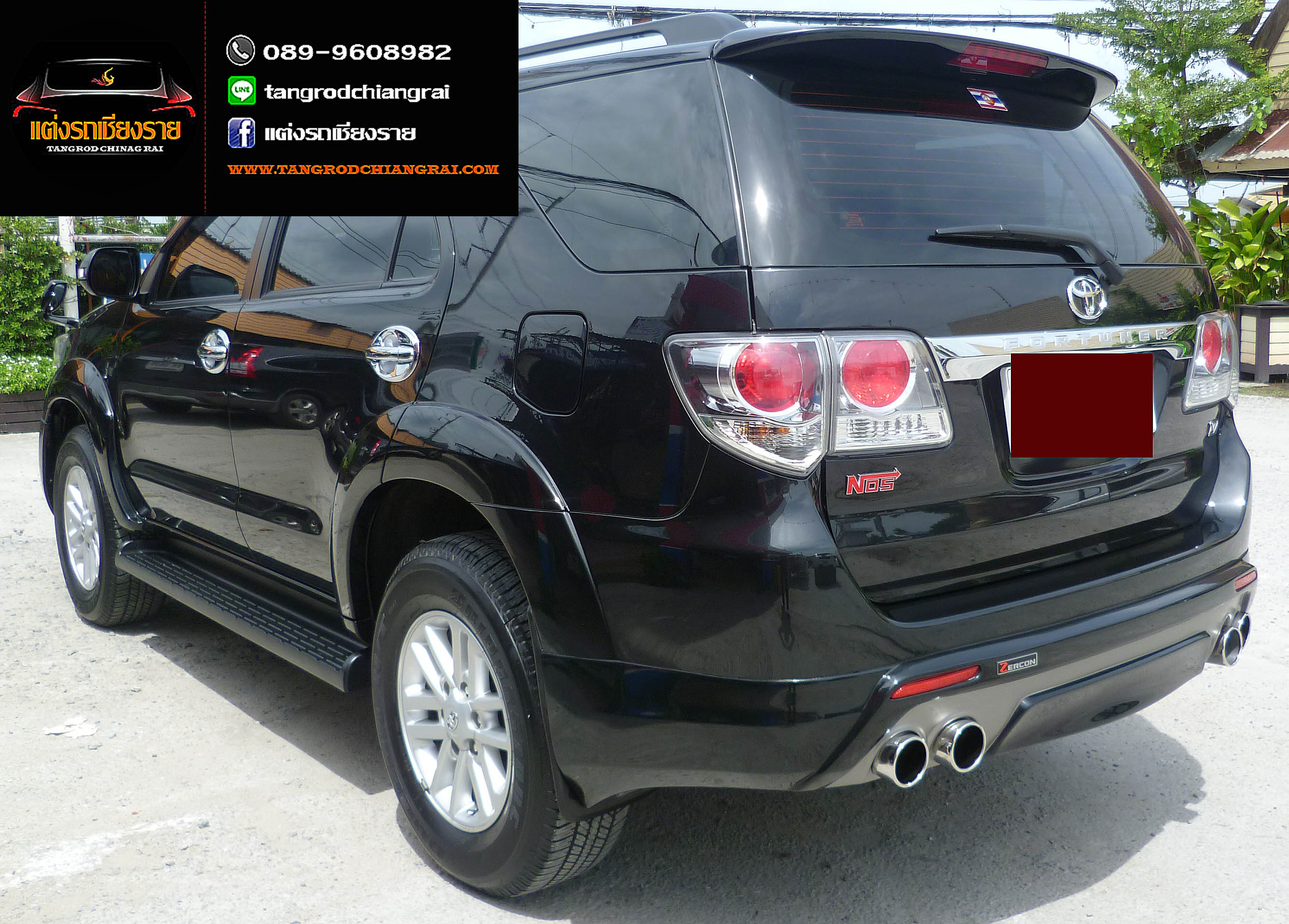 ชุดแต่ง ZERCON ZII FORTUNER ปี 2012-2014