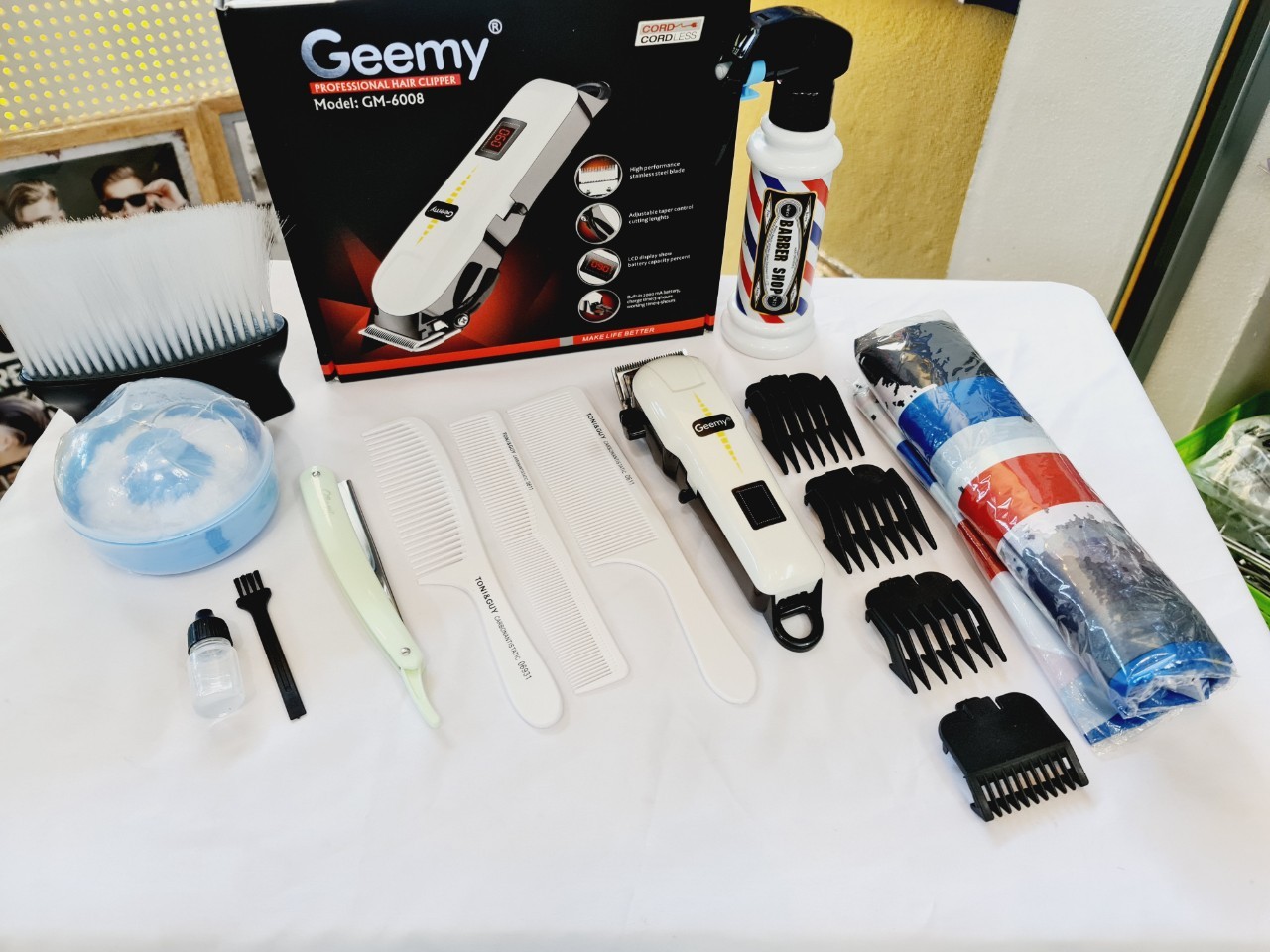 ★★★ : เซ็ตอุปกรณ์ตัดผม แบบครบเซ็ต ปัตตาเลี่ยนGeemy : ★★★