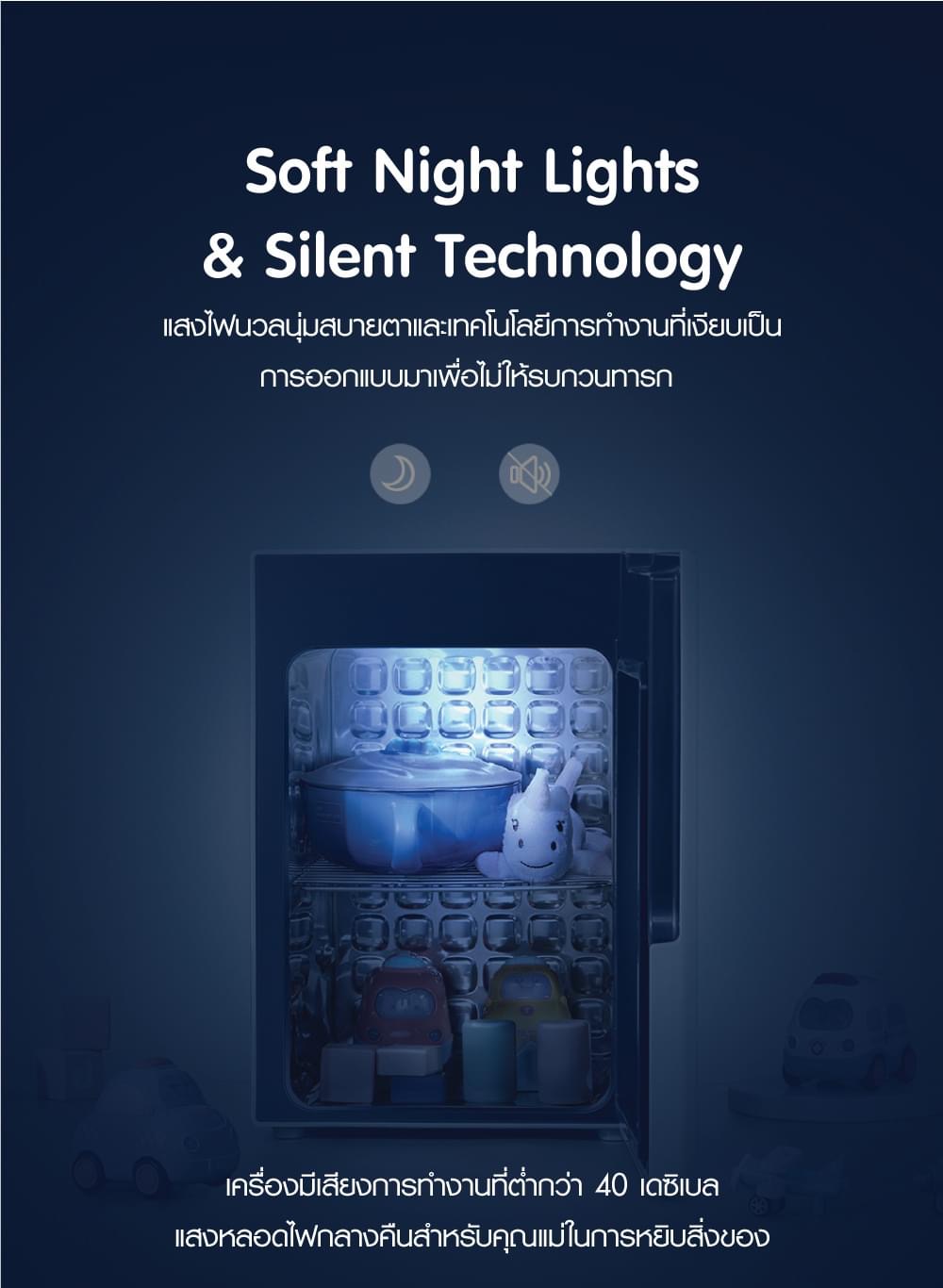 Camera ตู้อบฆ่าเชื้อ UV-C พร้อมอบลมร้อน รับประกัน 3 ปี