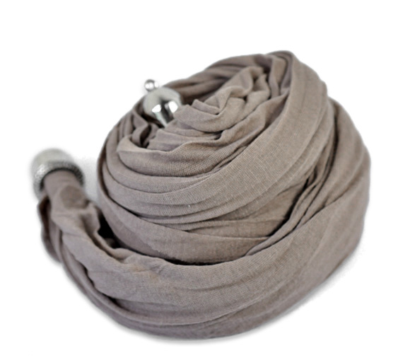 ผ้าพันคอ Soft Cotton Pashmina ขนาด 1.8M(70-7/8") 1 ชิ้น