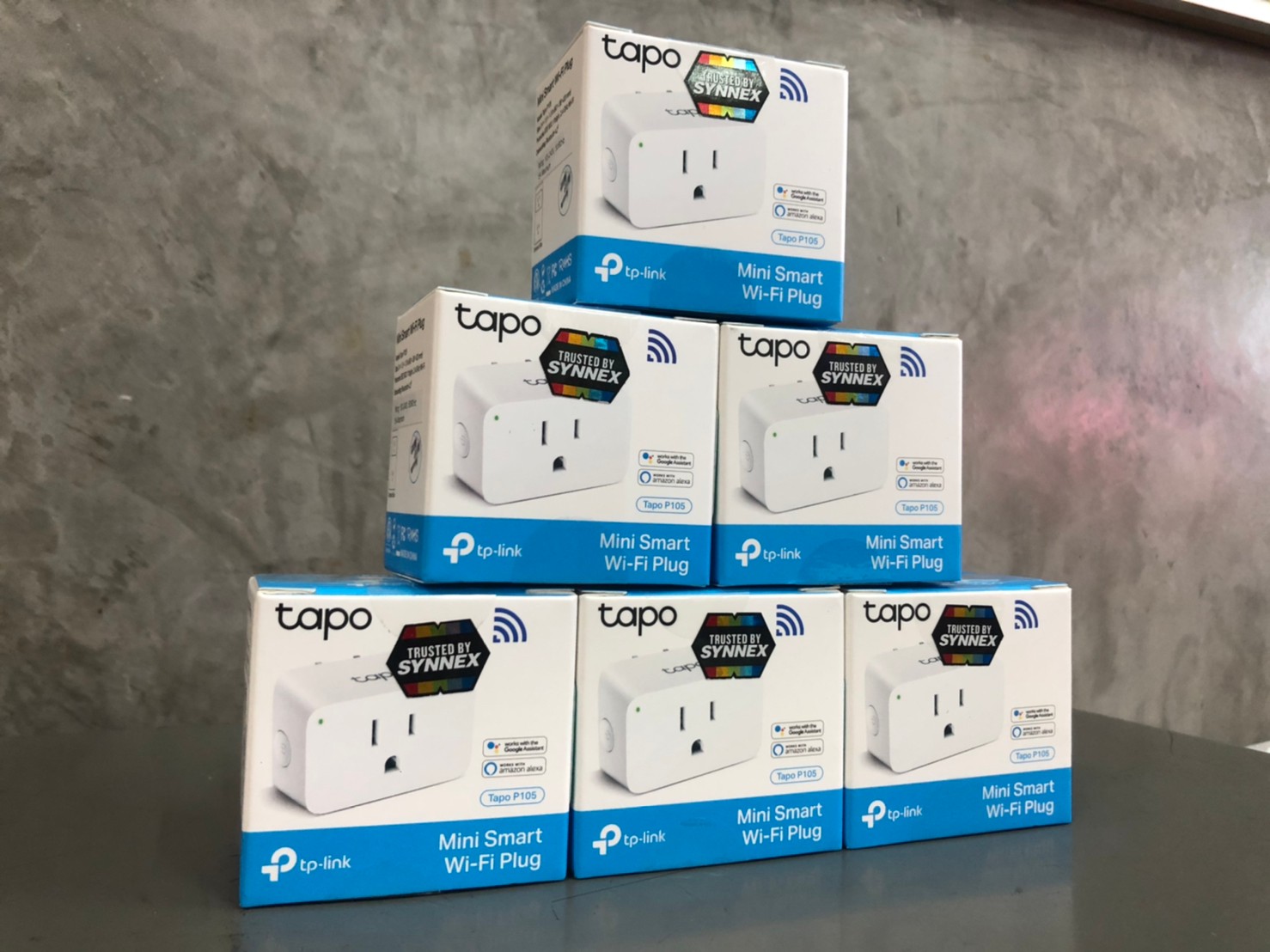 TP LINK Tapo P105 Mini Smart Wi-Fi Plug (สั่งการด้วยเสียงได้) รับประกันศูนย์ไทย 1 ปี