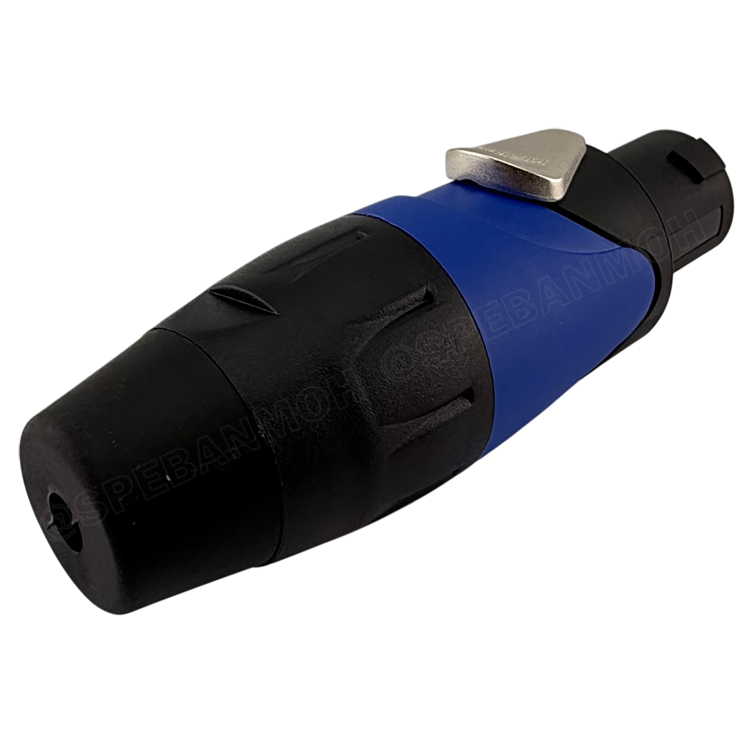 [ 1 ชิ้น ] SP-4-F สเป็คคอน Amphenol แอมฟีนอล 4โพล SP Loudspeaker, 4 Pole คอนเน็คเตอร์ลำโพง Blue Sleeve Cable Connect หัวแจ็คลำโพง SP4F SPEAKON Amphenol Jack ปลั๊กสเปคคอน ขั้วลำโพง สเปคคอนตัวผู้ สเปคคอนตู้ลำโพง หัวคอนเนคเตอร์ SPEAKON สเปกคอนตัวผู้ สำหรับสา