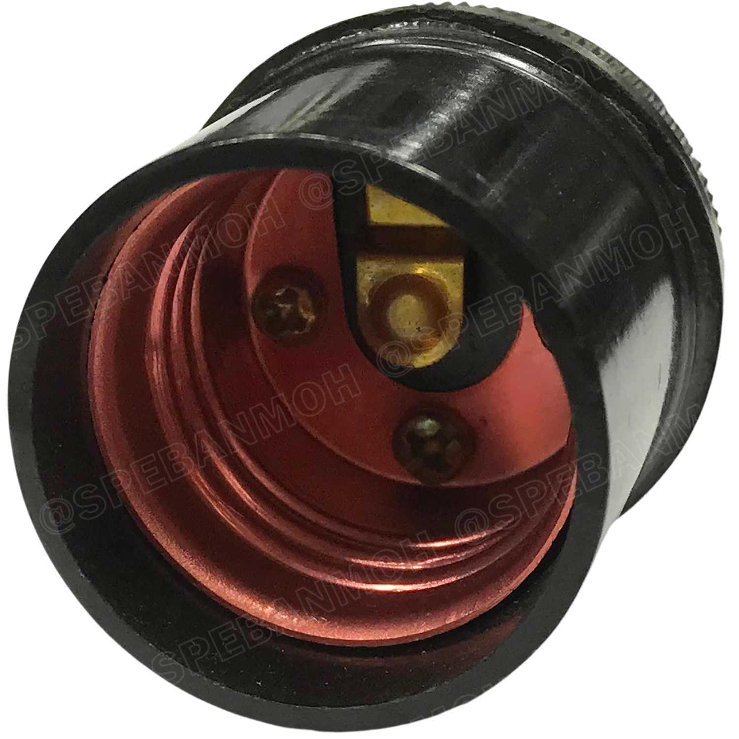 [ 1ชิ้น ] STS-2 สายหล่อหัวพร้อมขั้ว E27 ( E27 Lamp Holder ), VKF 2x0.5 ขั้วหลอดไฟพร้อมสาย สายหล่อหัว ขั้ว E27 ยี่ห้อ Sentoshi ขั้วหลอดไฟสีดำ ไม่นำไฟฟ้า ขั้วกันน้ำ ขั้วหลอดไฟกันน้ำ